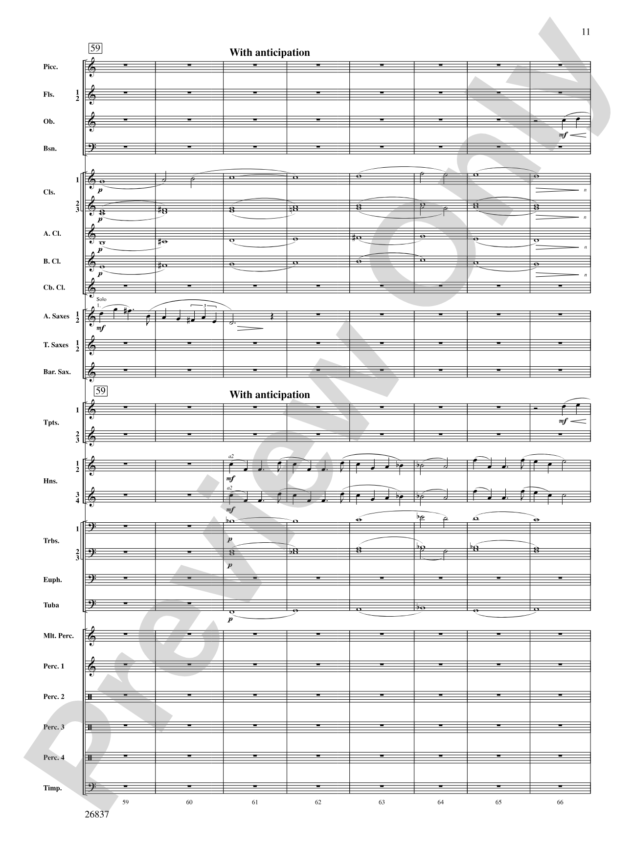 Adoration (Movement 1 from Symphony of Prayer): Score