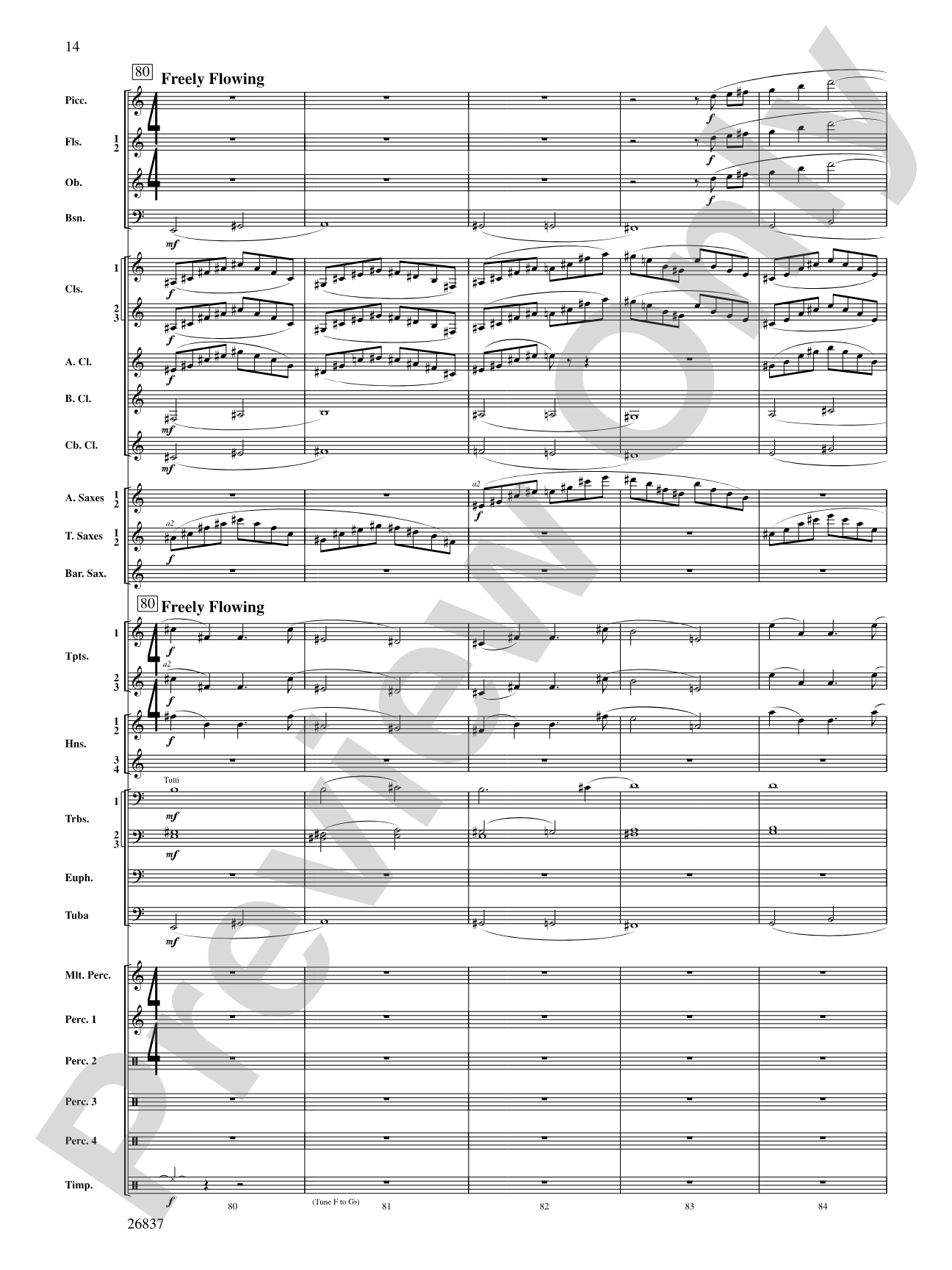Adoration (Movement 1 from Symphony of Prayer): Score