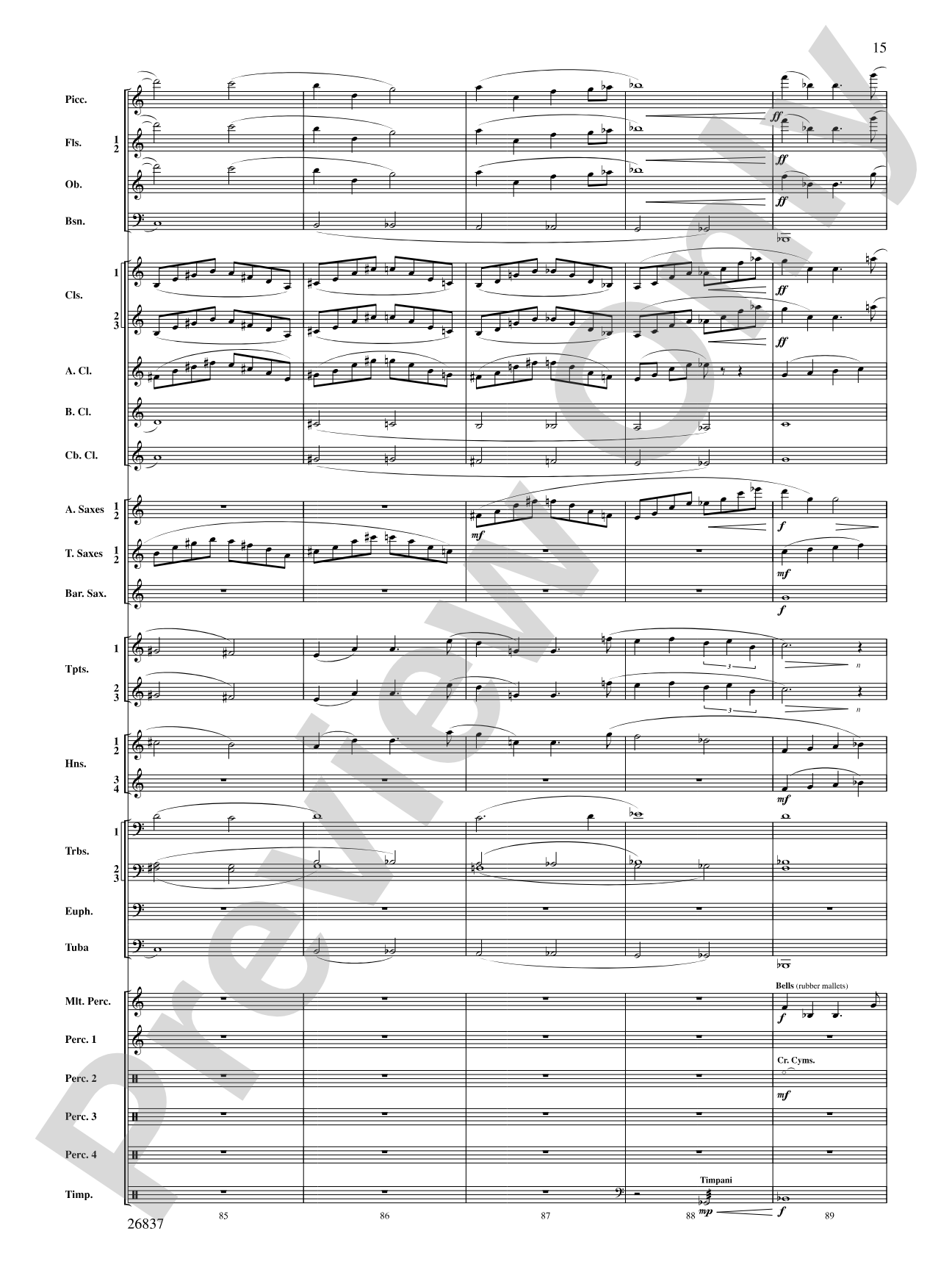 Adoration (Movement 1 from Symphony of Prayer): Score