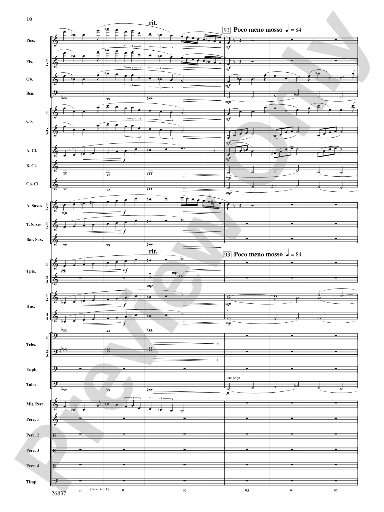 Adoration (Movement 1 from Symphony of Prayer): Score