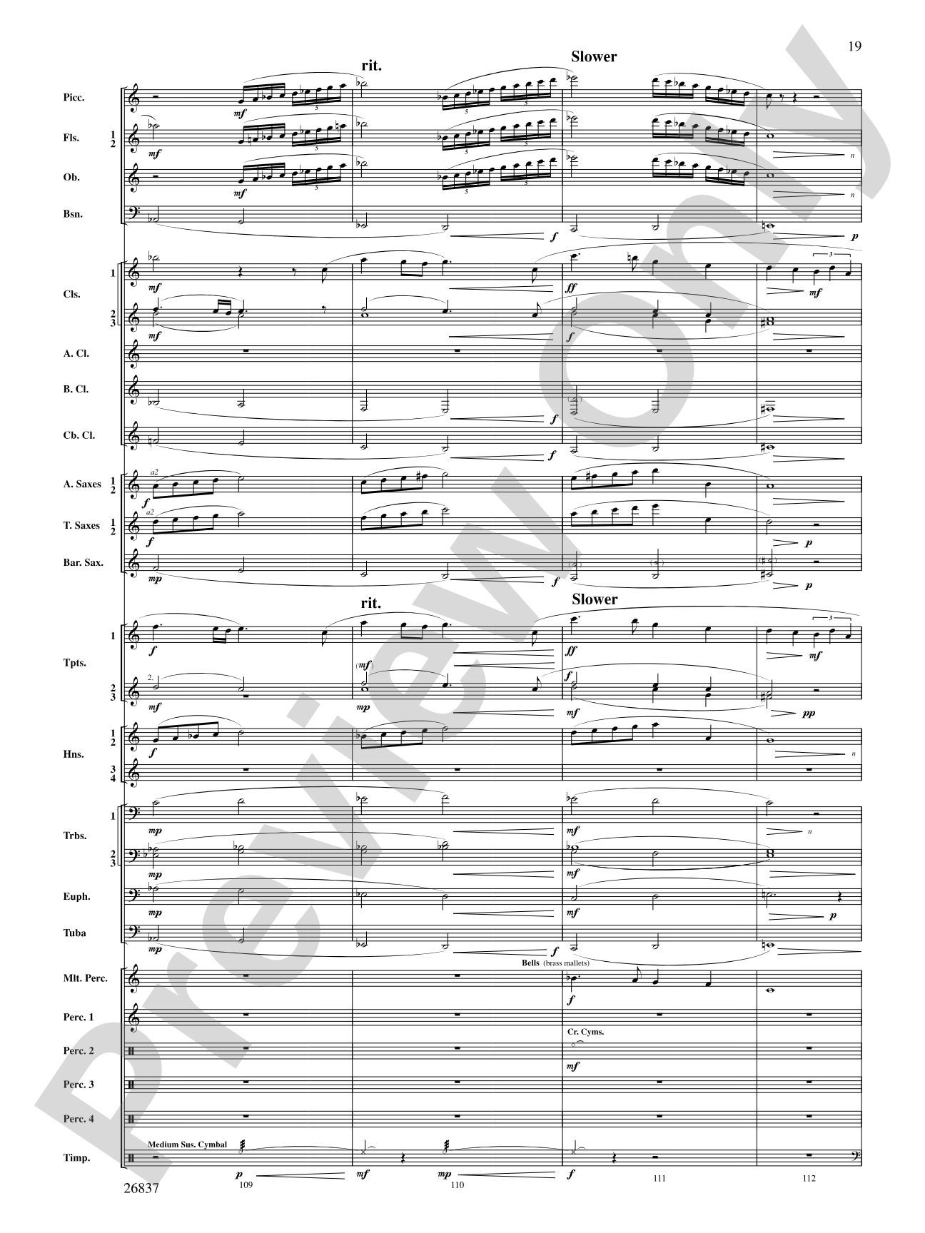 Adoration (Movement 1 from Symphony of Prayer): Score