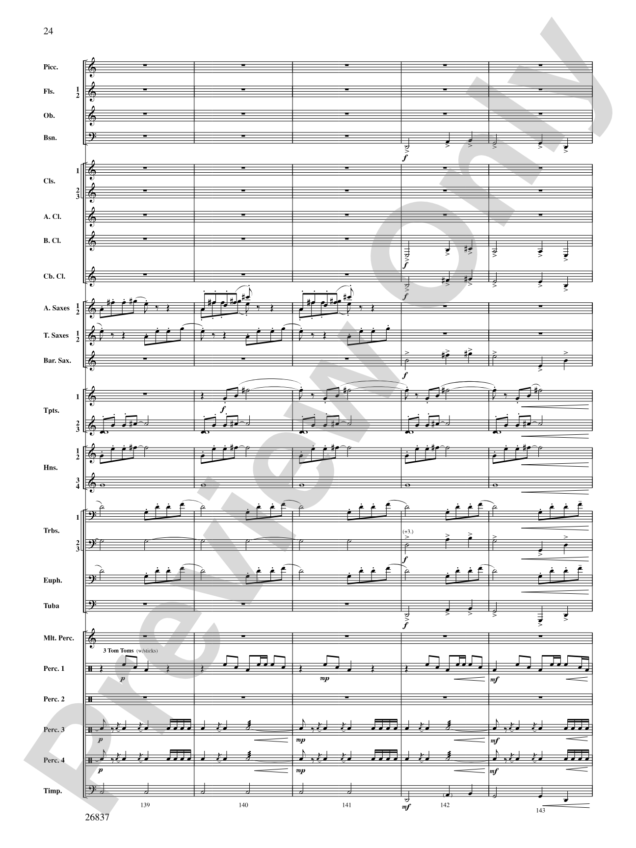 Adoration (Movement 1 from Symphony of Prayer): Score