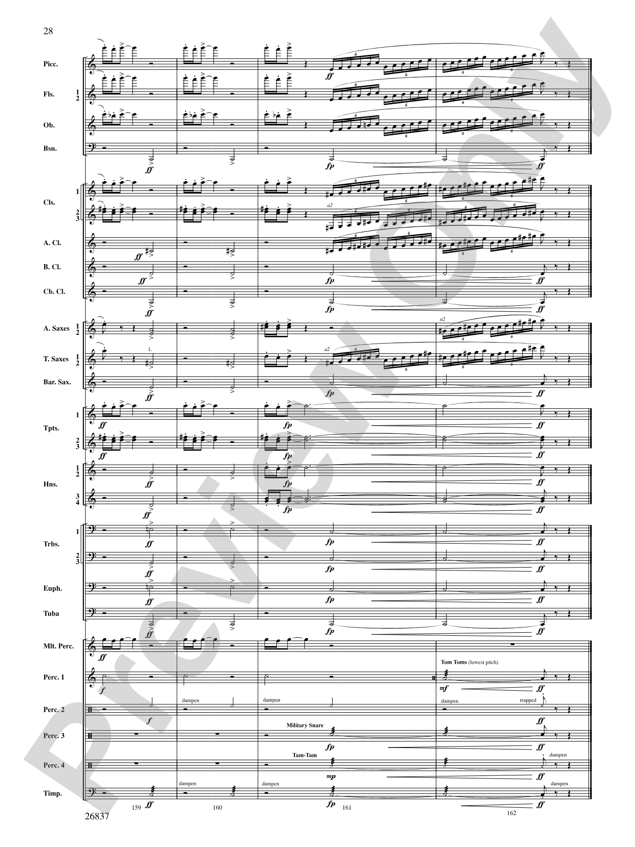 Adoration (Movement 1 from Symphony of Prayer): Score