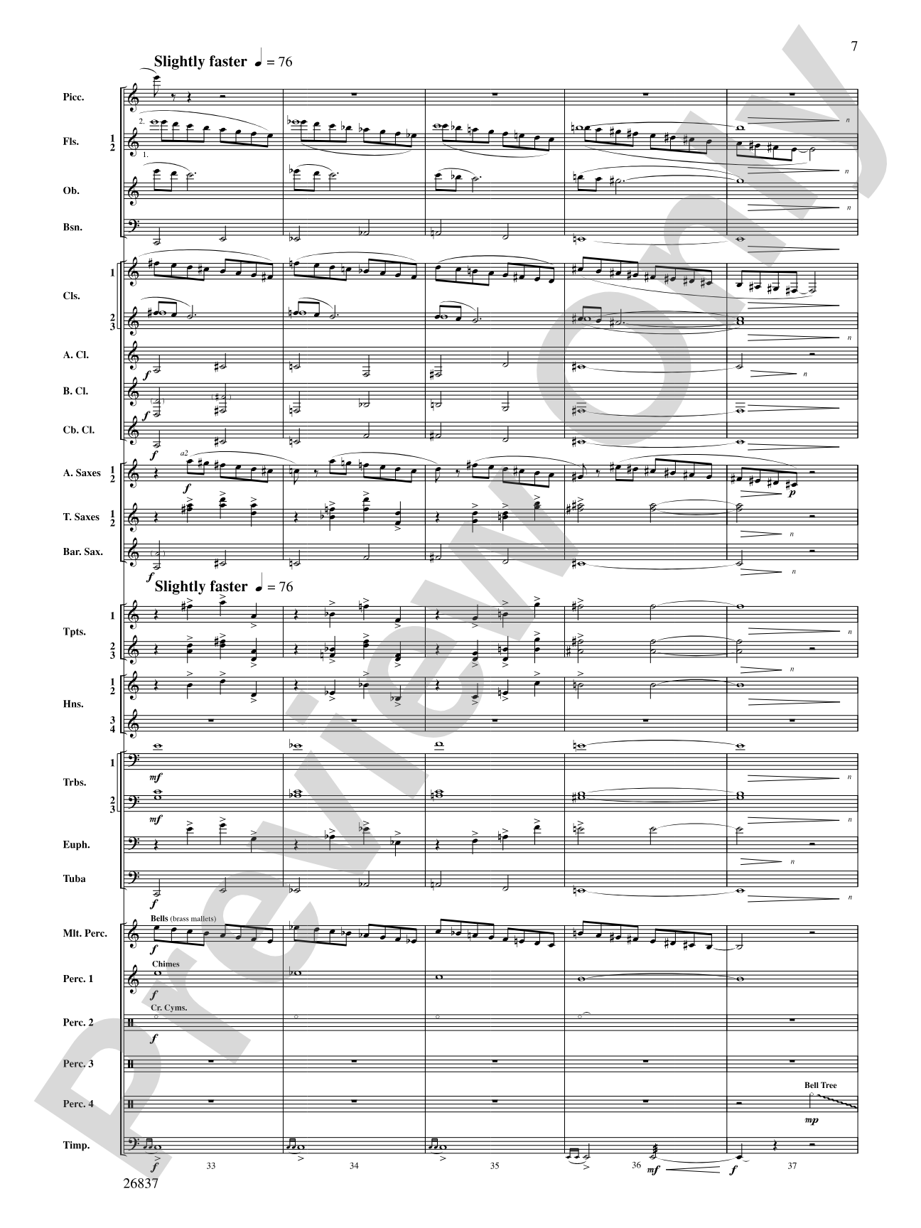 Adoration (Movement 1 from Symphony of Prayer): Score