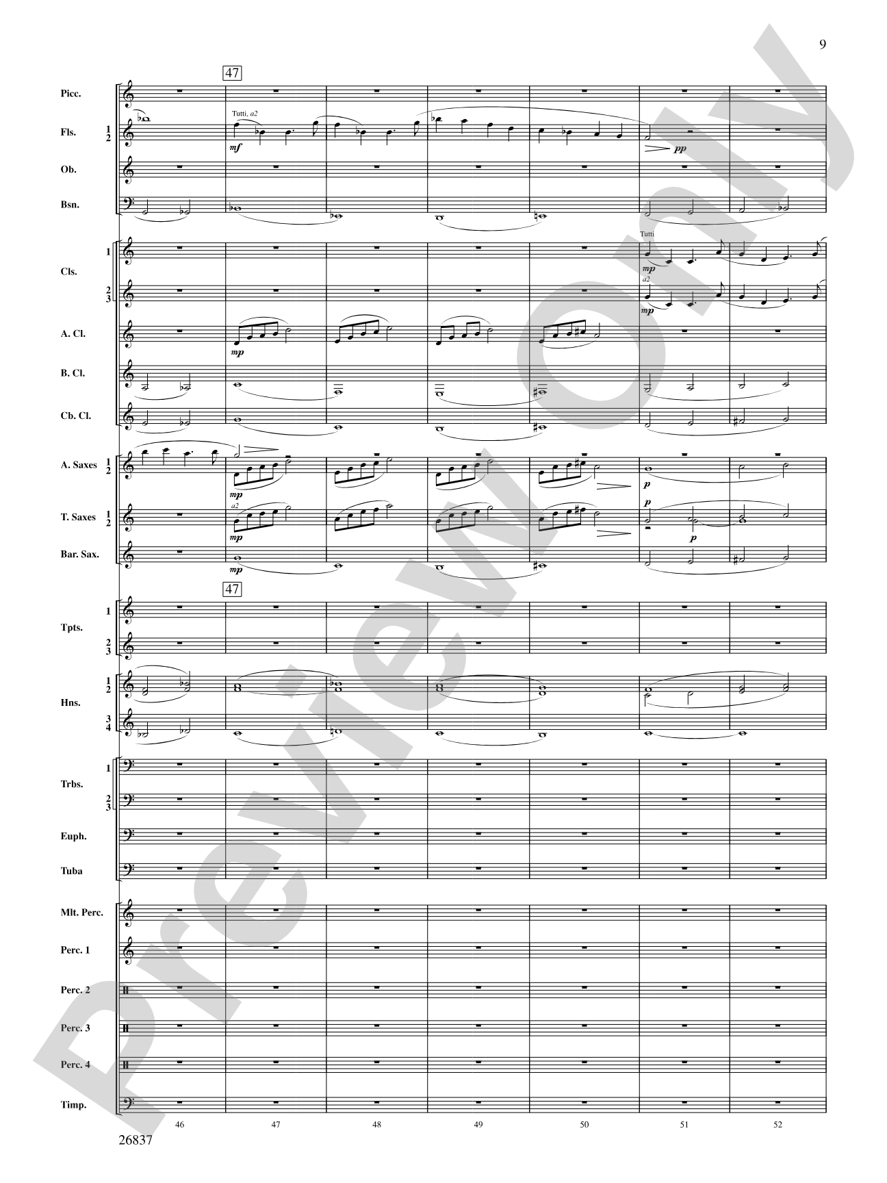 Adoration (Movement 1 from Symphony of Prayer): Score