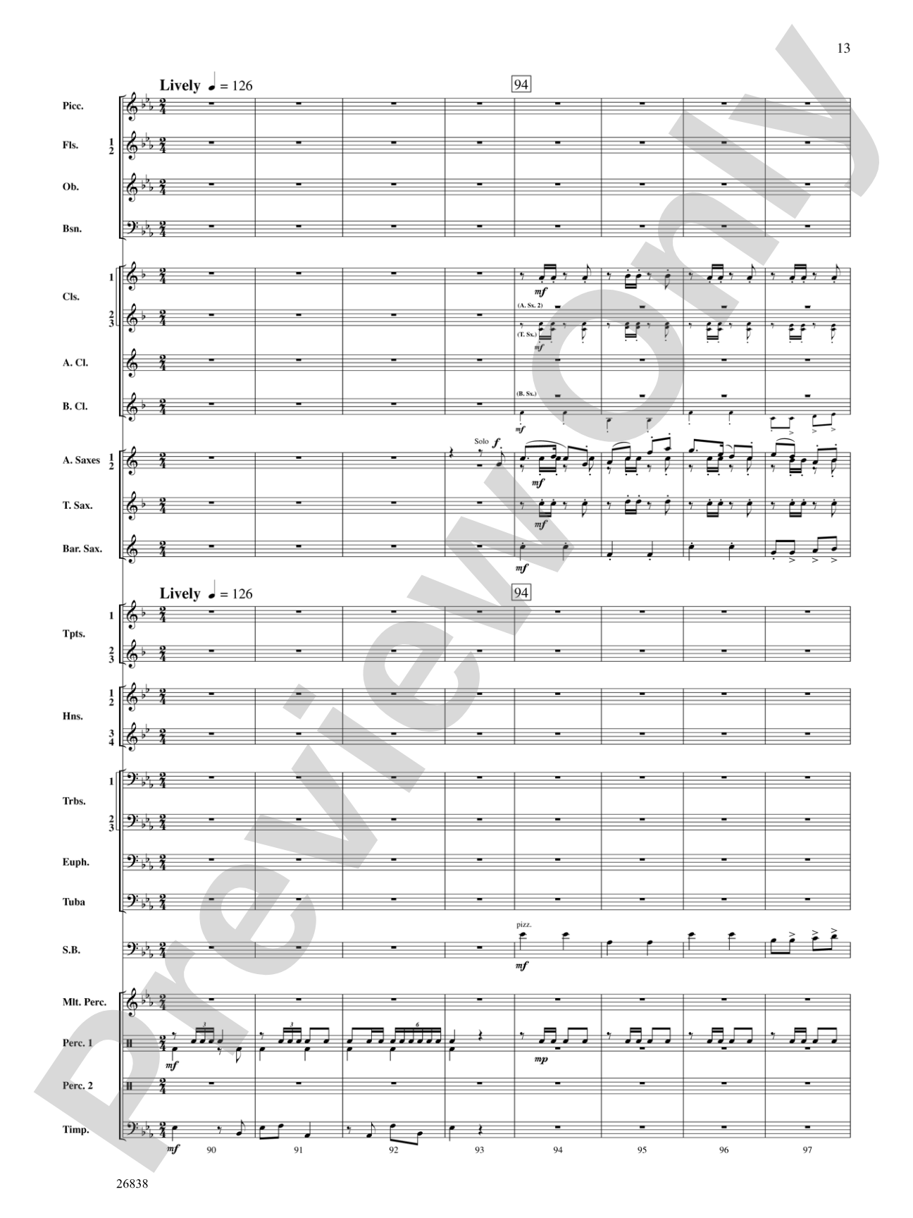 River Songs of the South: Concert Band Conductor Score & Parts