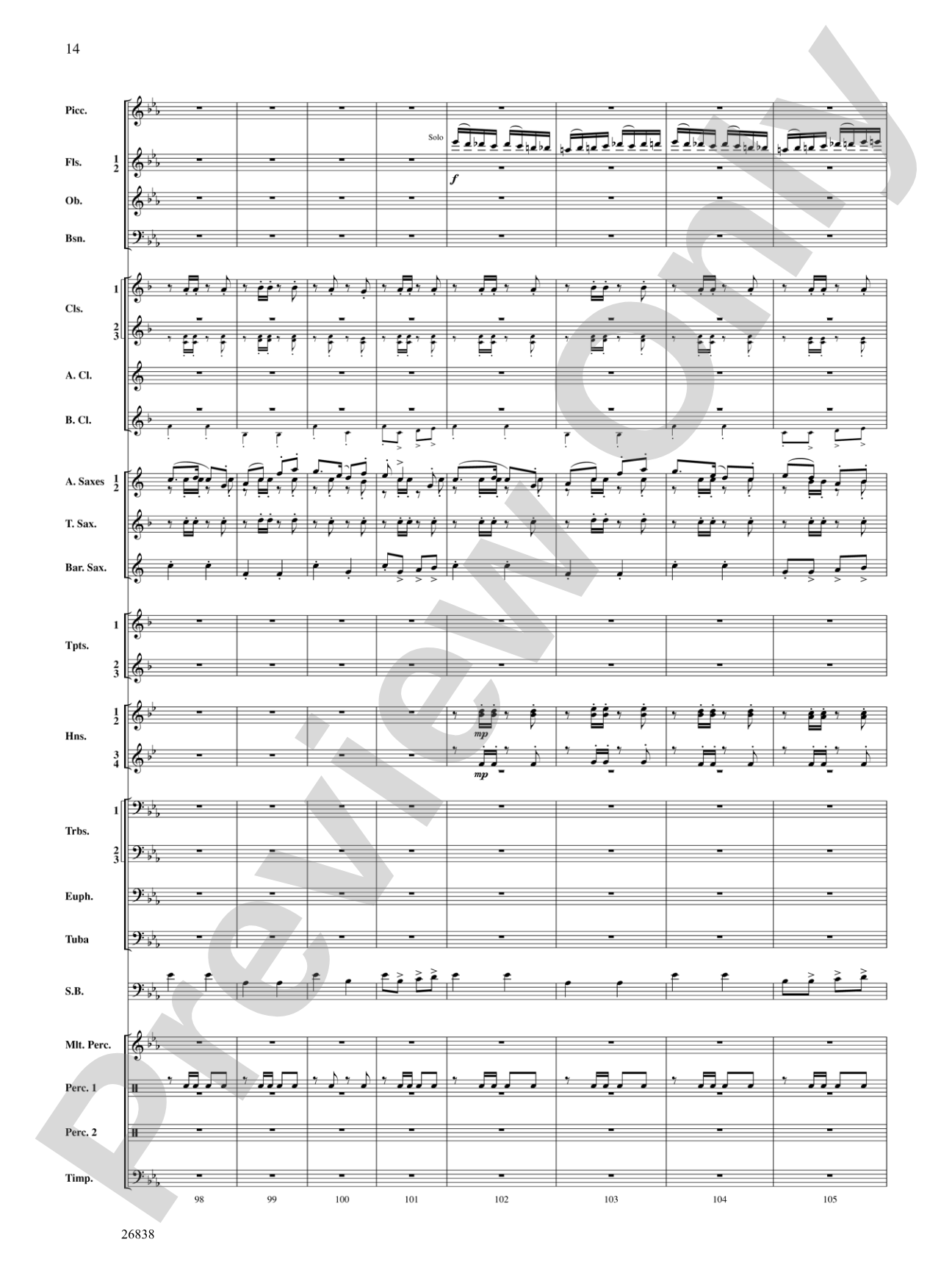 River Songs of the South: Concert Band Conductor Score & Parts