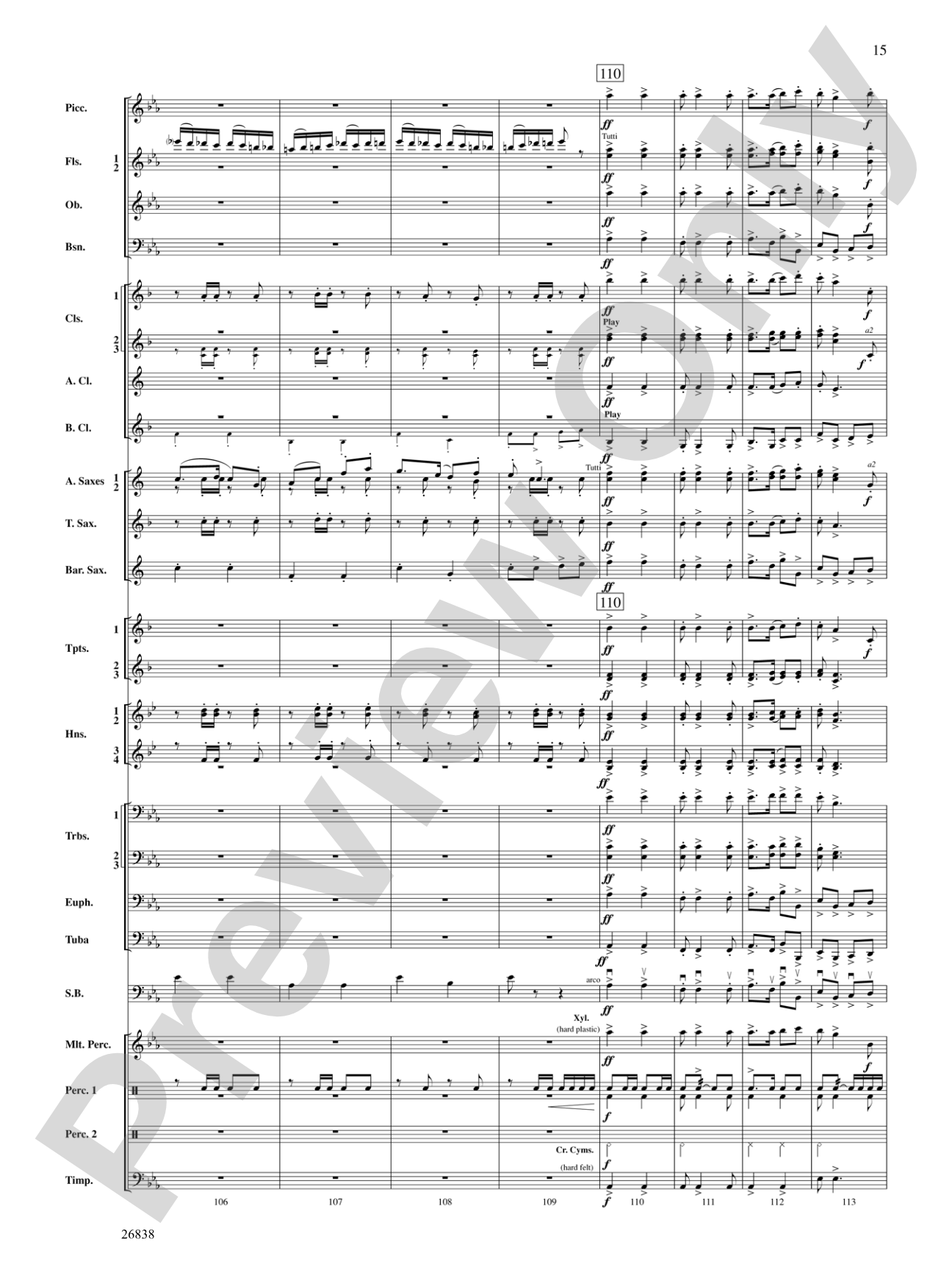 River Songs of the South: Concert Band Conductor Score & Parts