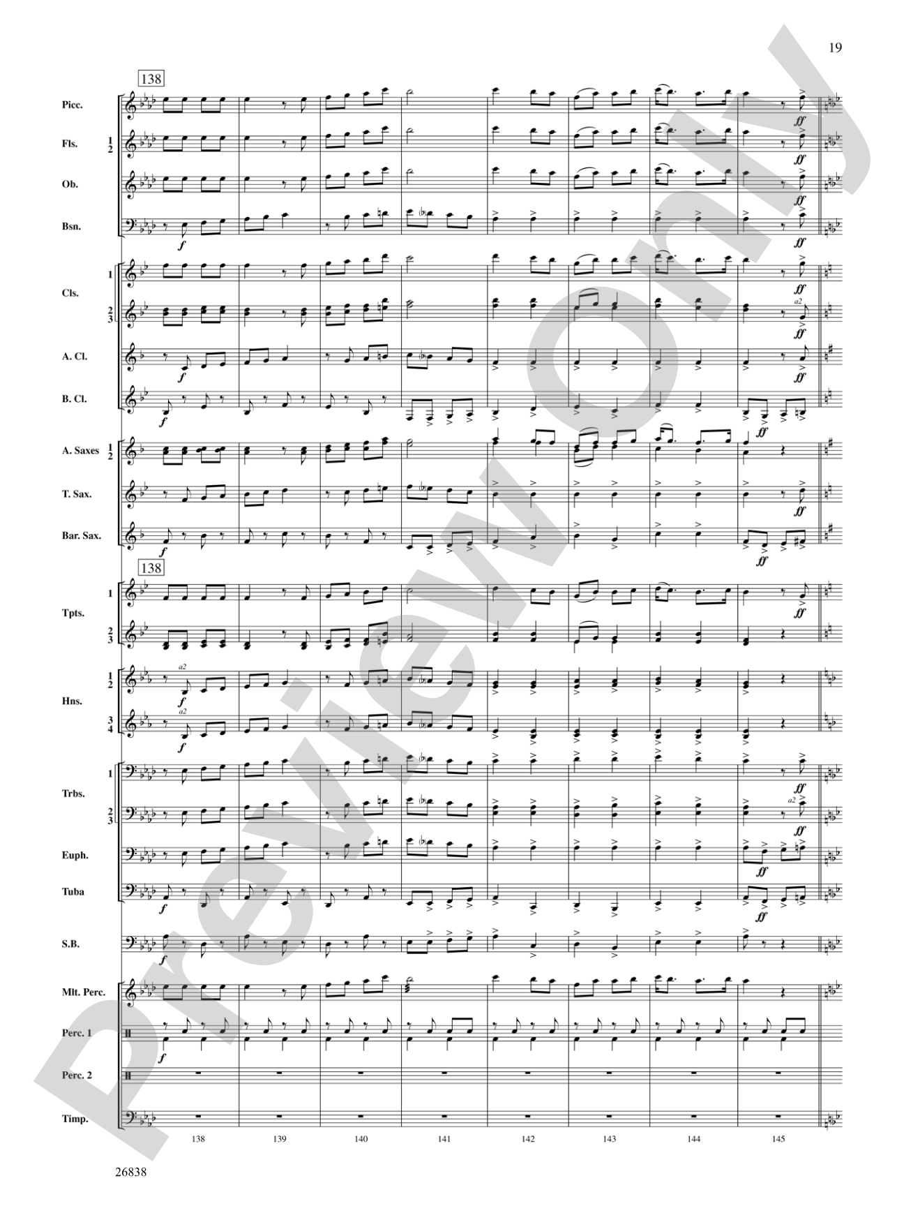 River Songs of the South: Concert Band Conductor Score & Parts