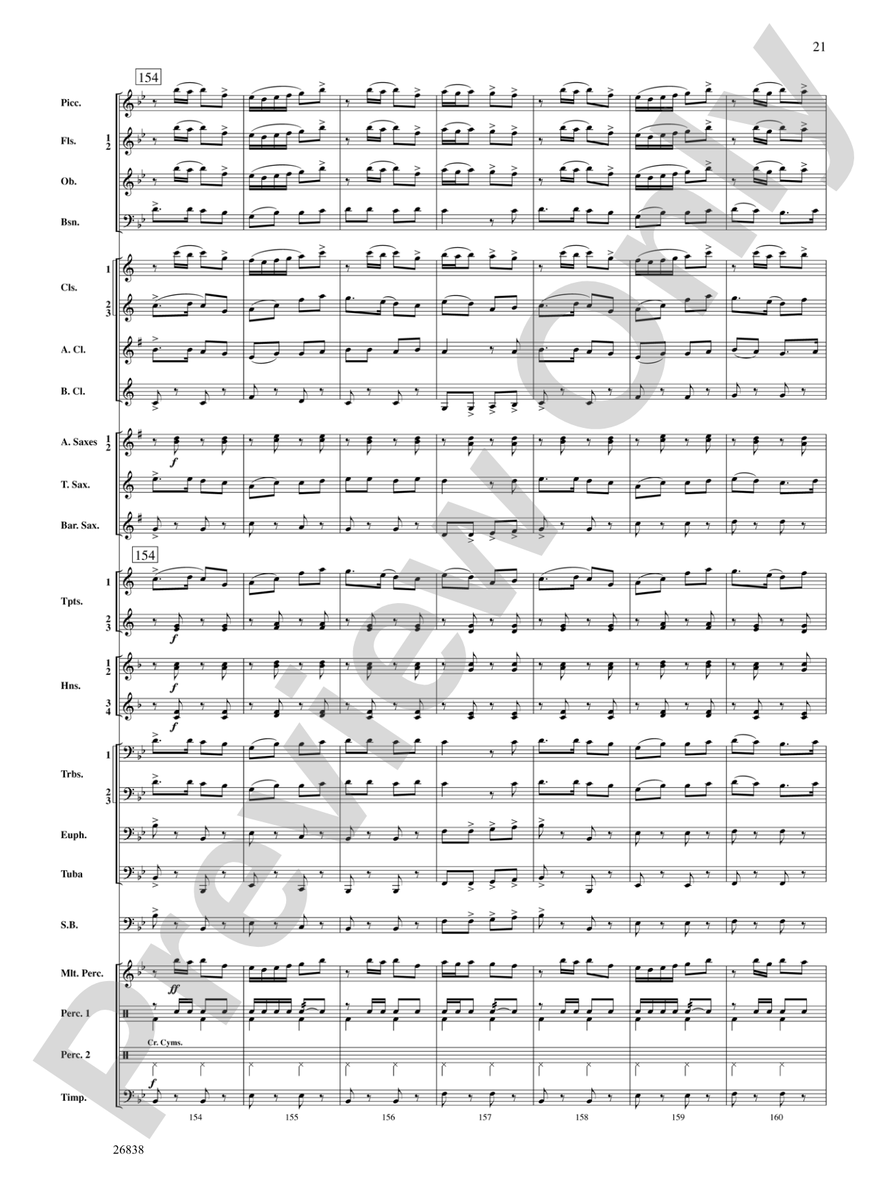 River Songs of the South: Concert Band Conductor Score & Parts