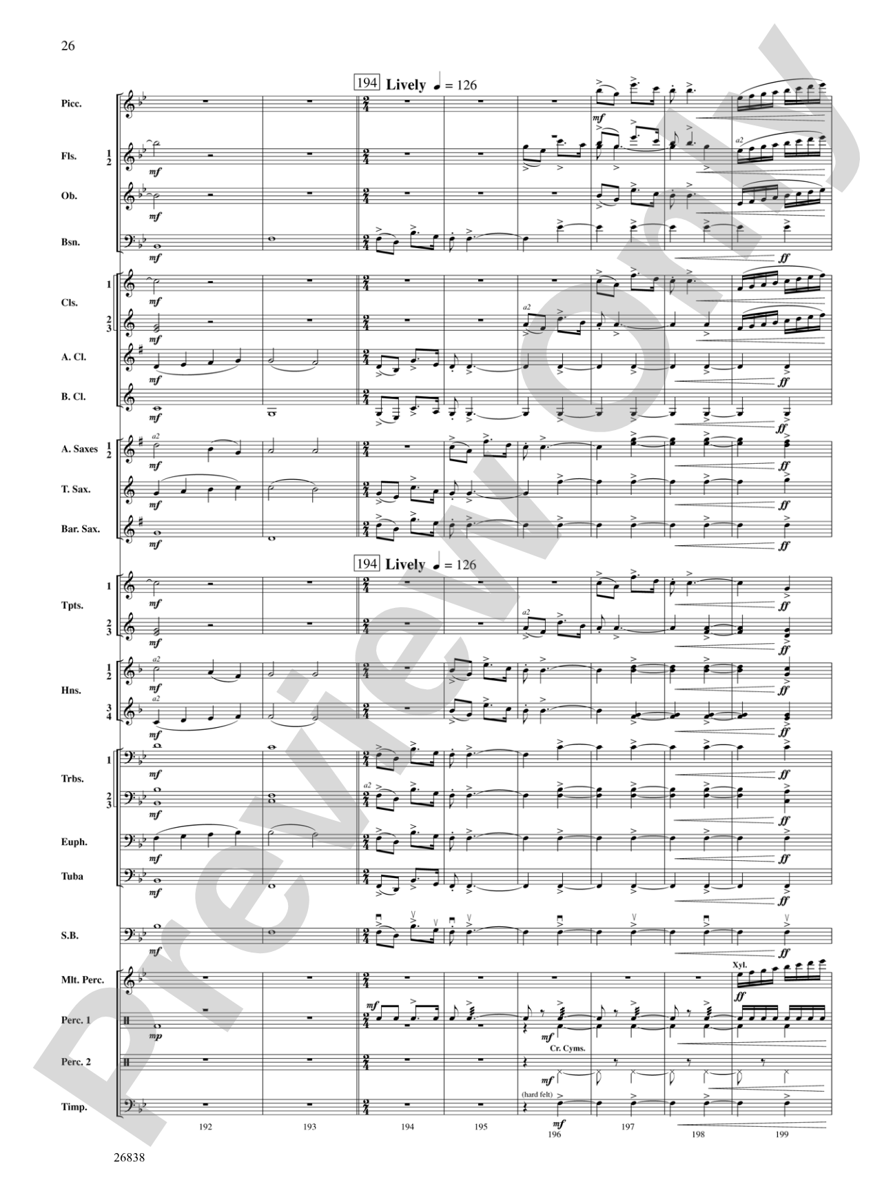 River Songs of the South: Concert Band Conductor Score & Parts