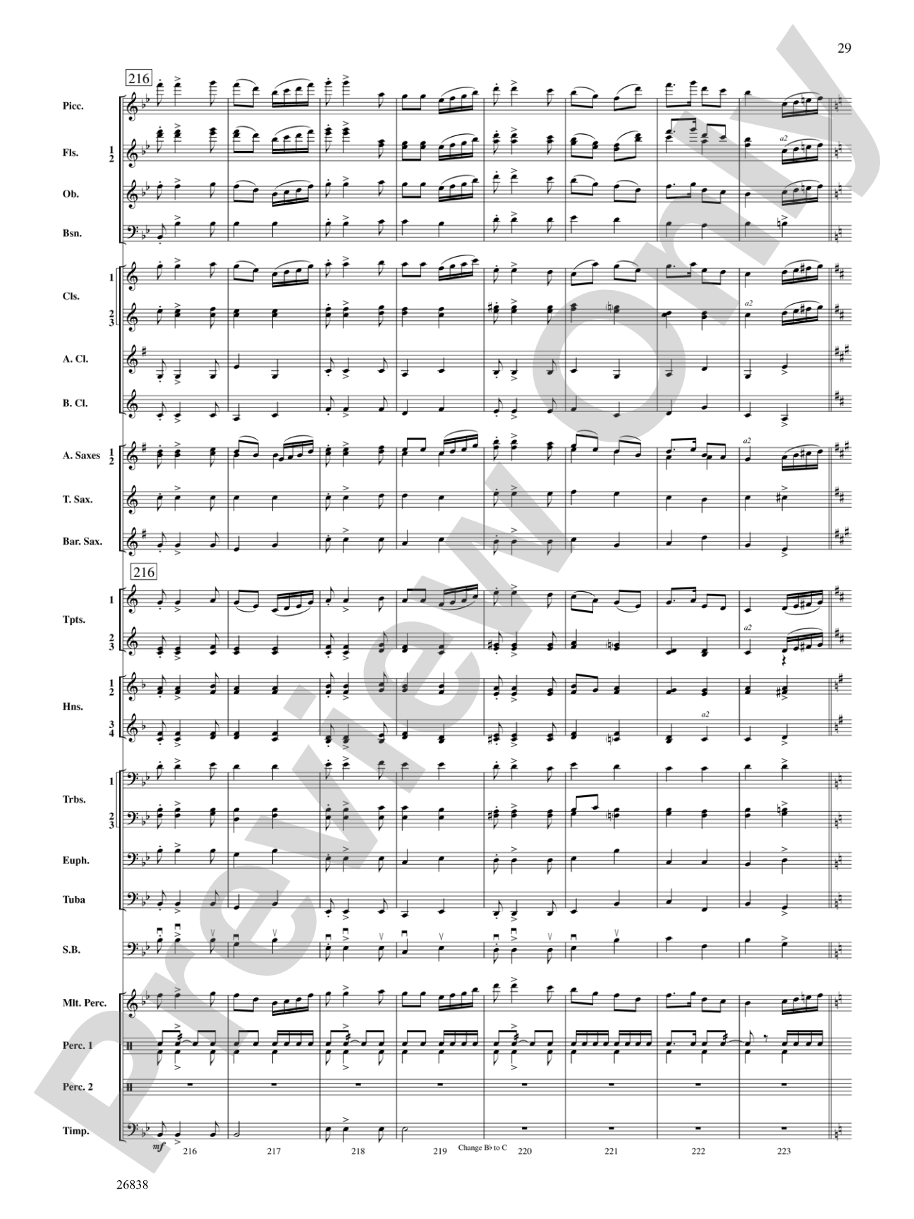 River Songs of the South: Concert Band Conductor Score & Parts