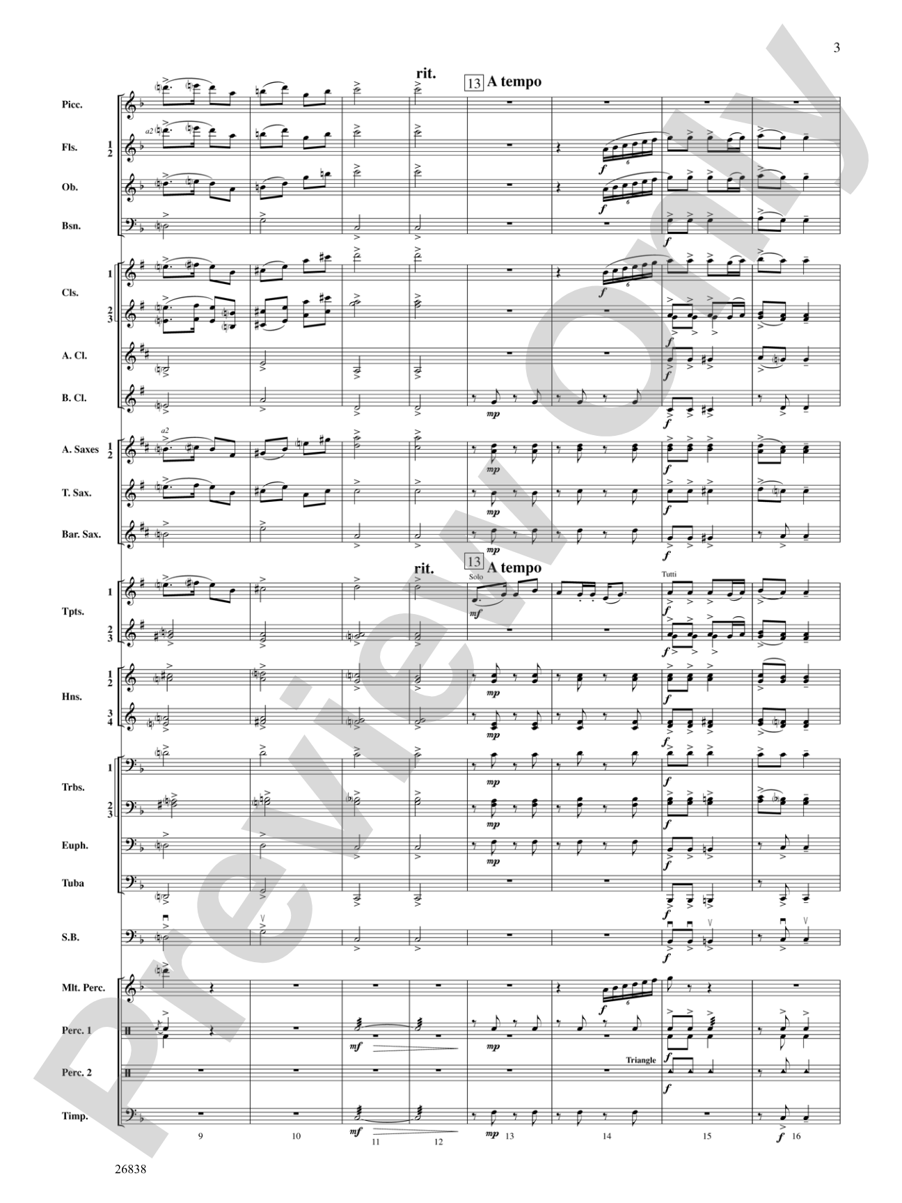 River Songs of the South: Concert Band Conductor Score & Parts