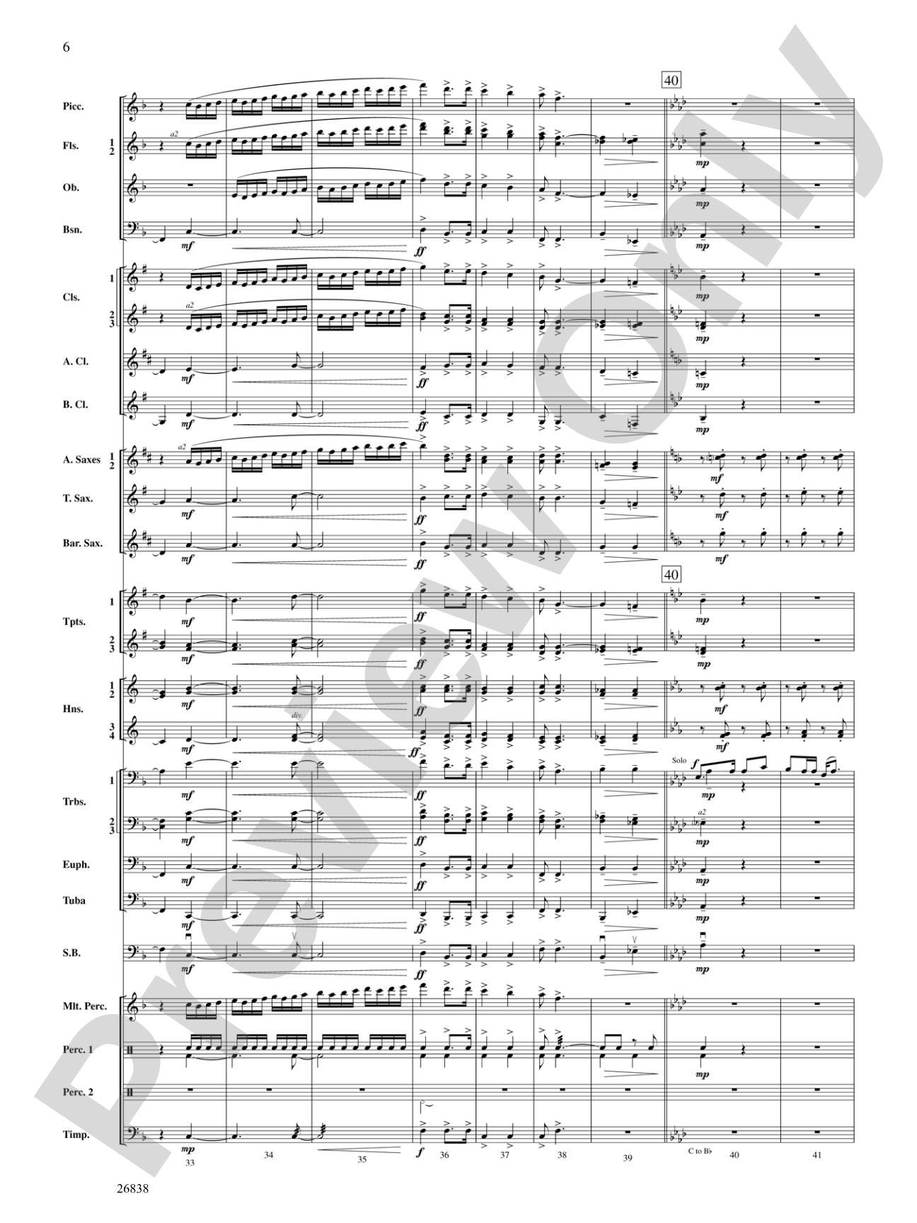 River Songs of the South: Concert Band Conductor Score & Parts