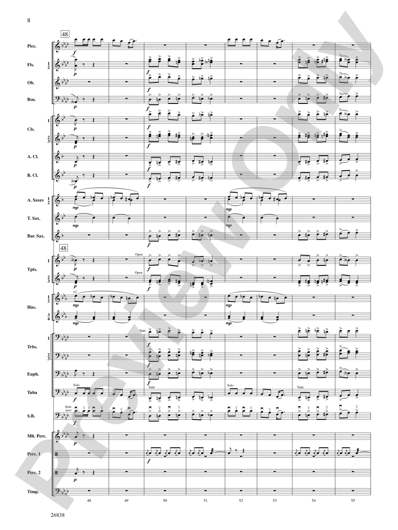 River Songs of the South: Concert Band Conductor Score & Parts