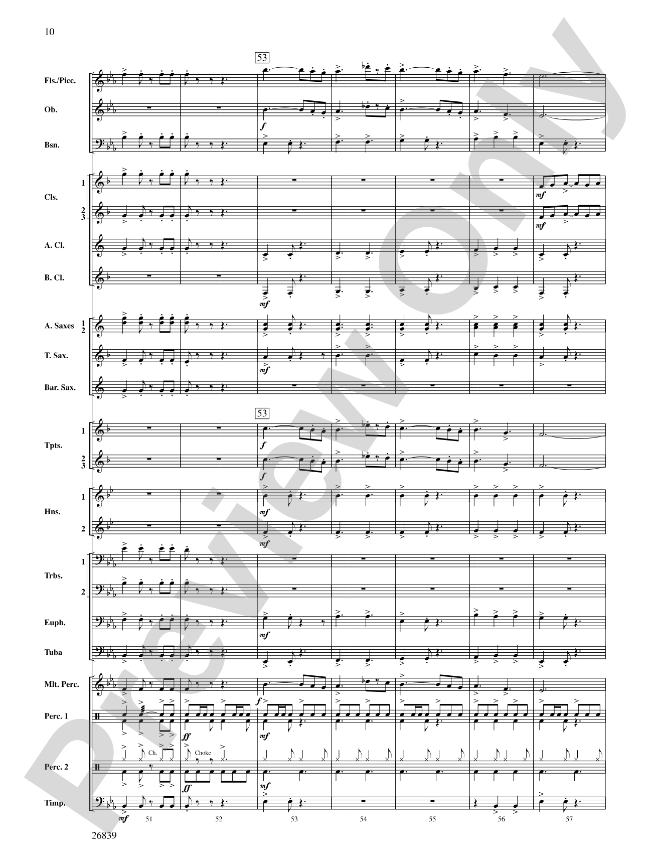 Flourish for Winds: Concert Band Conductor Score & Parts