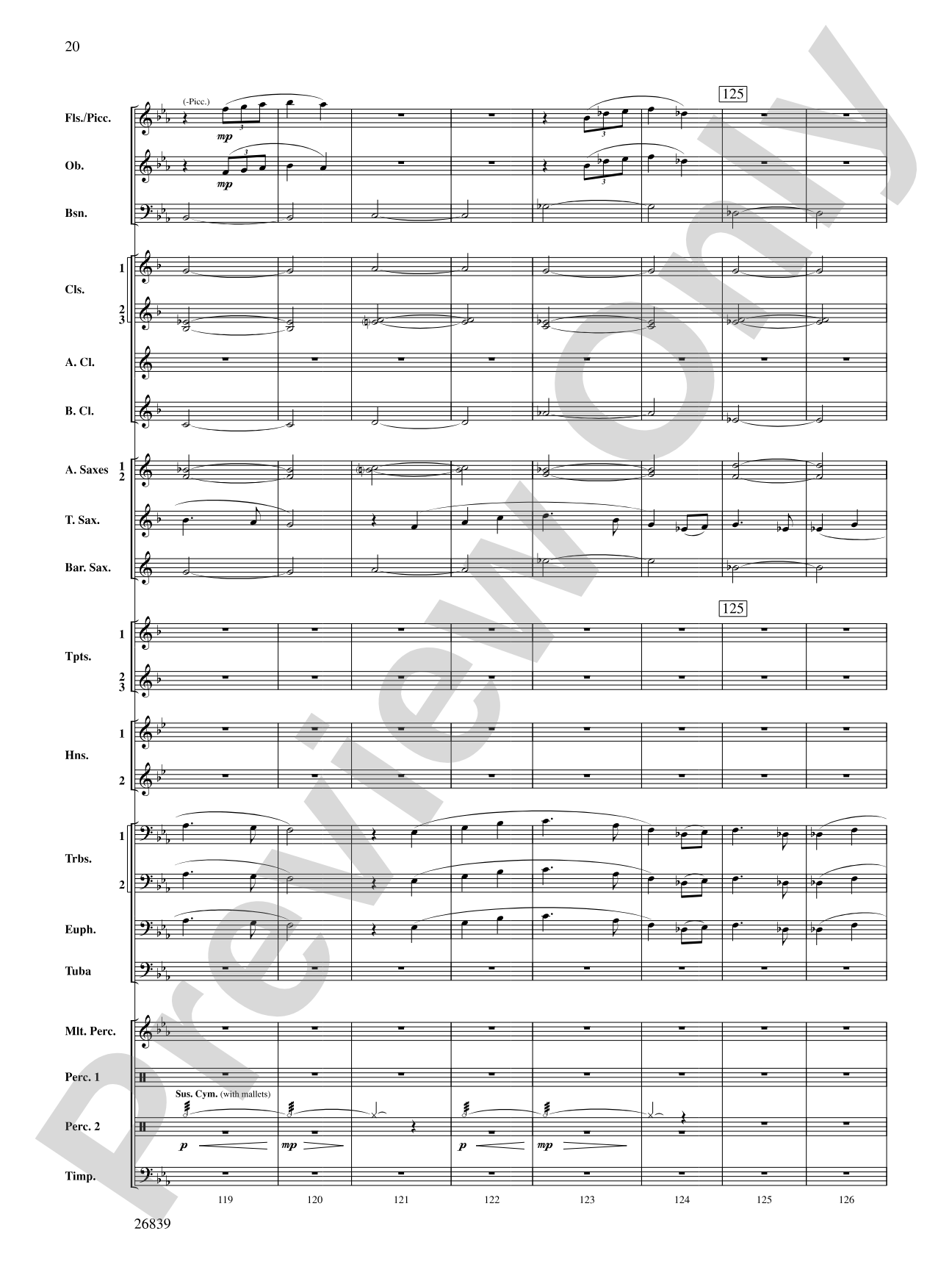 Flourish for Winds: Concert Band Conductor Score & Parts