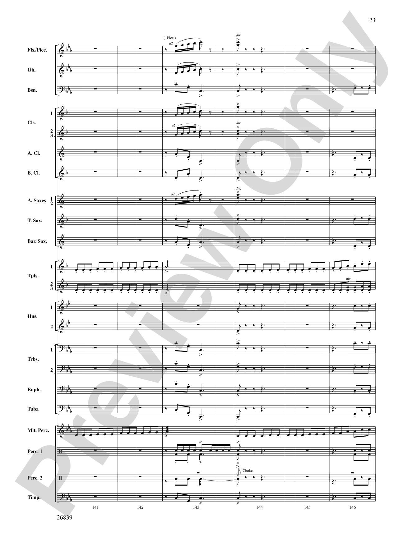 Flourish for Winds: Concert Band Conductor Score & Parts