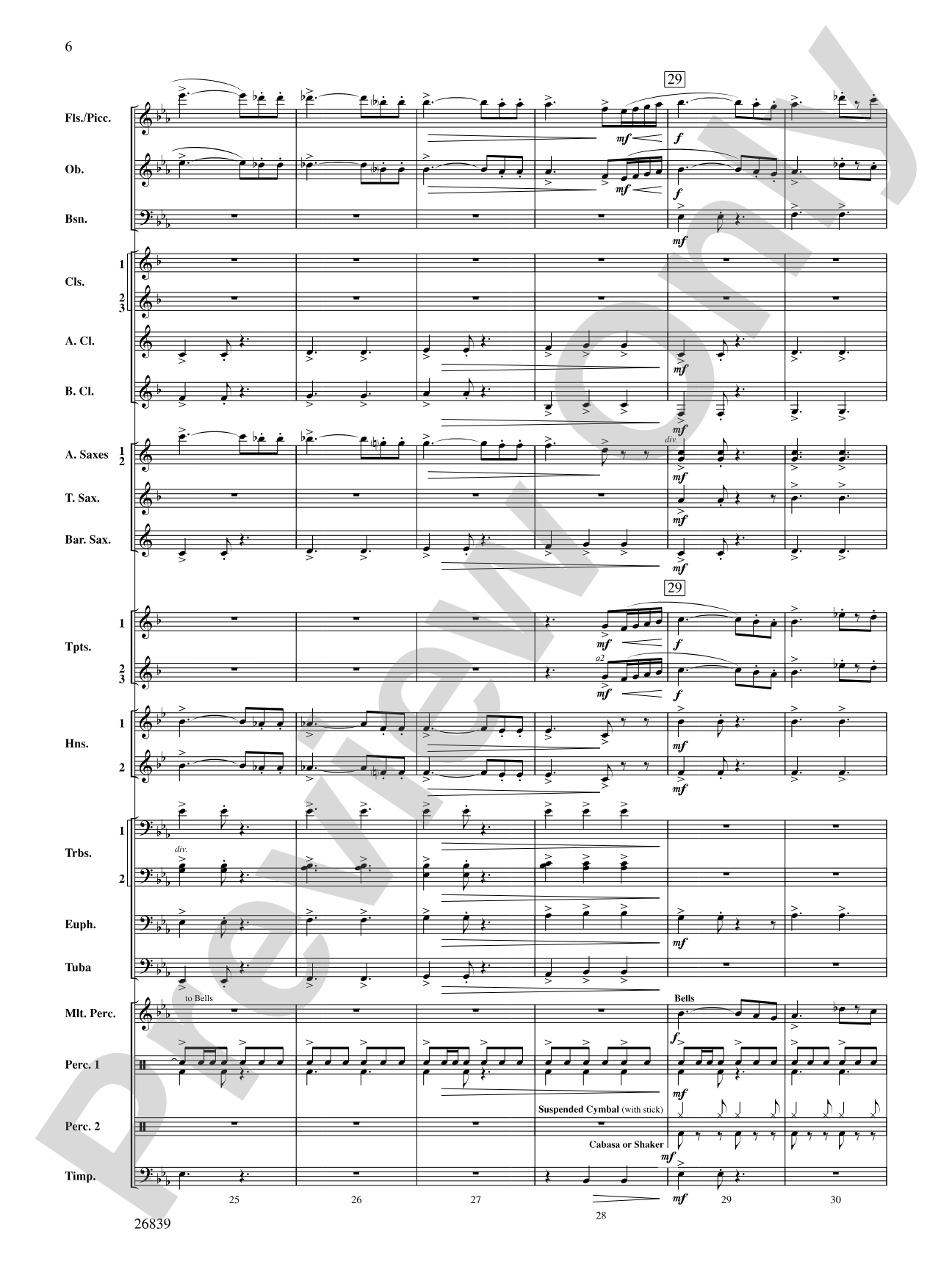 Flourish for Winds: Concert Band Conductor Score & Parts