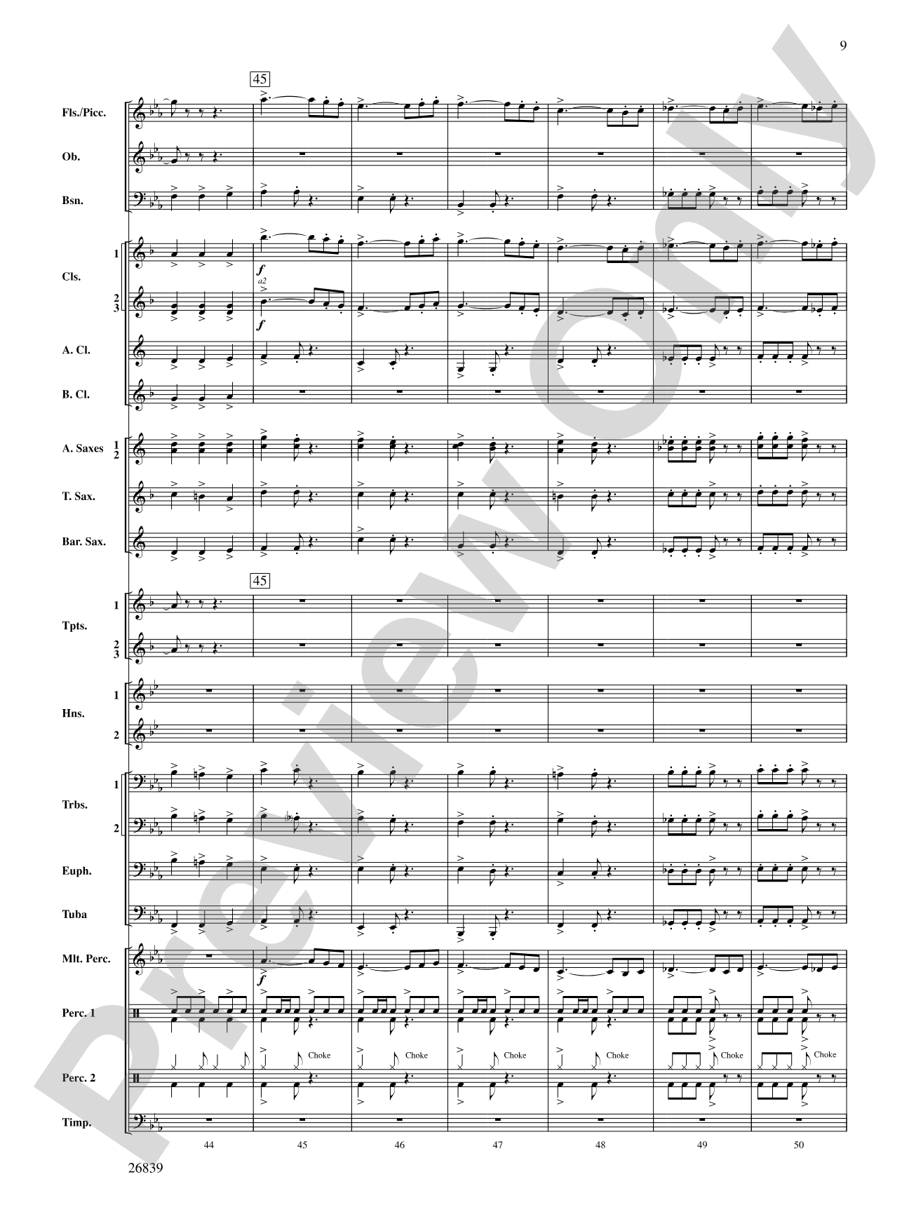 Flourish for Winds: Concert Band Conductor Score & Parts