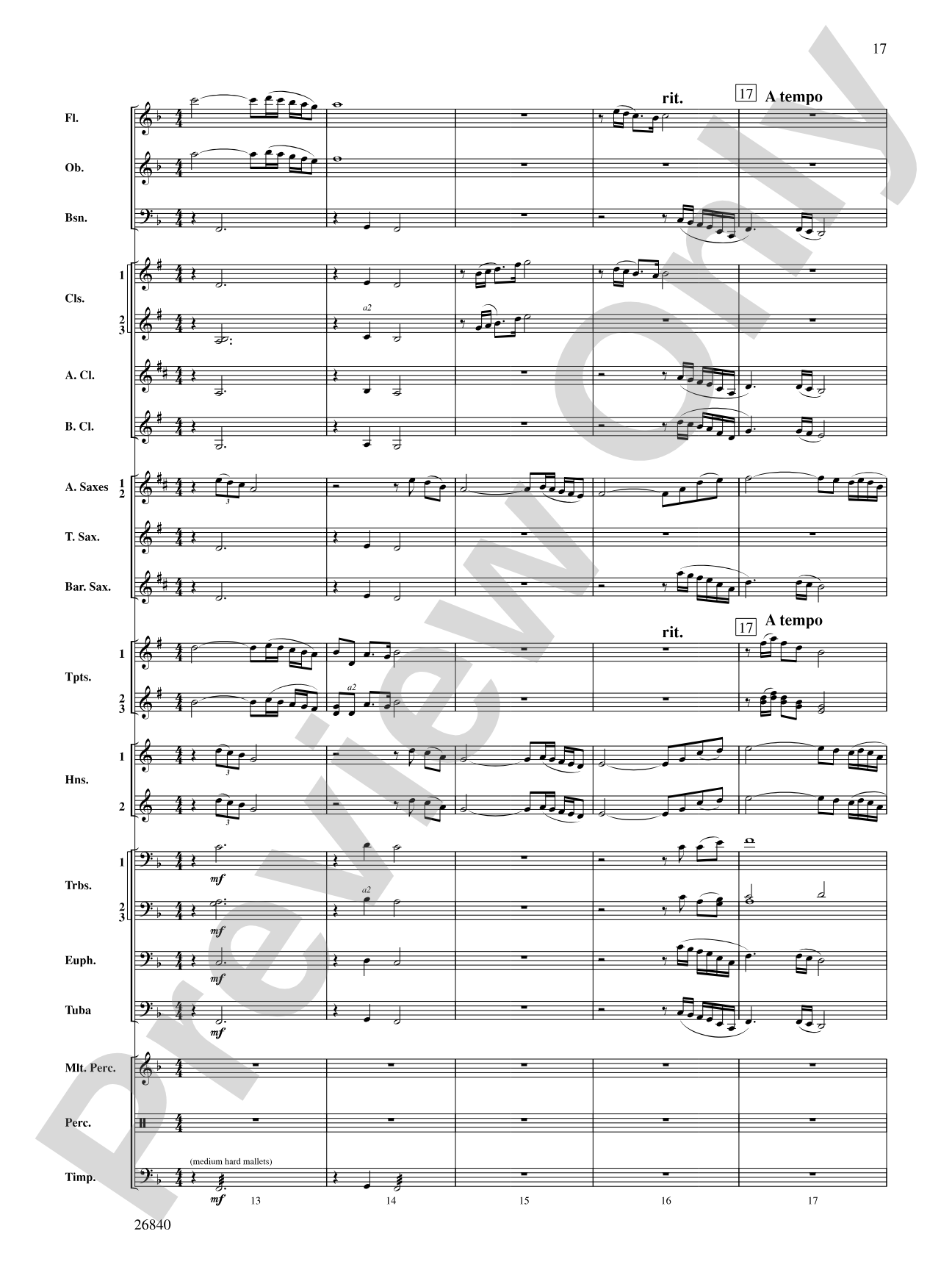 Tintagel Suite: Concert Band Conductor Score & Parts