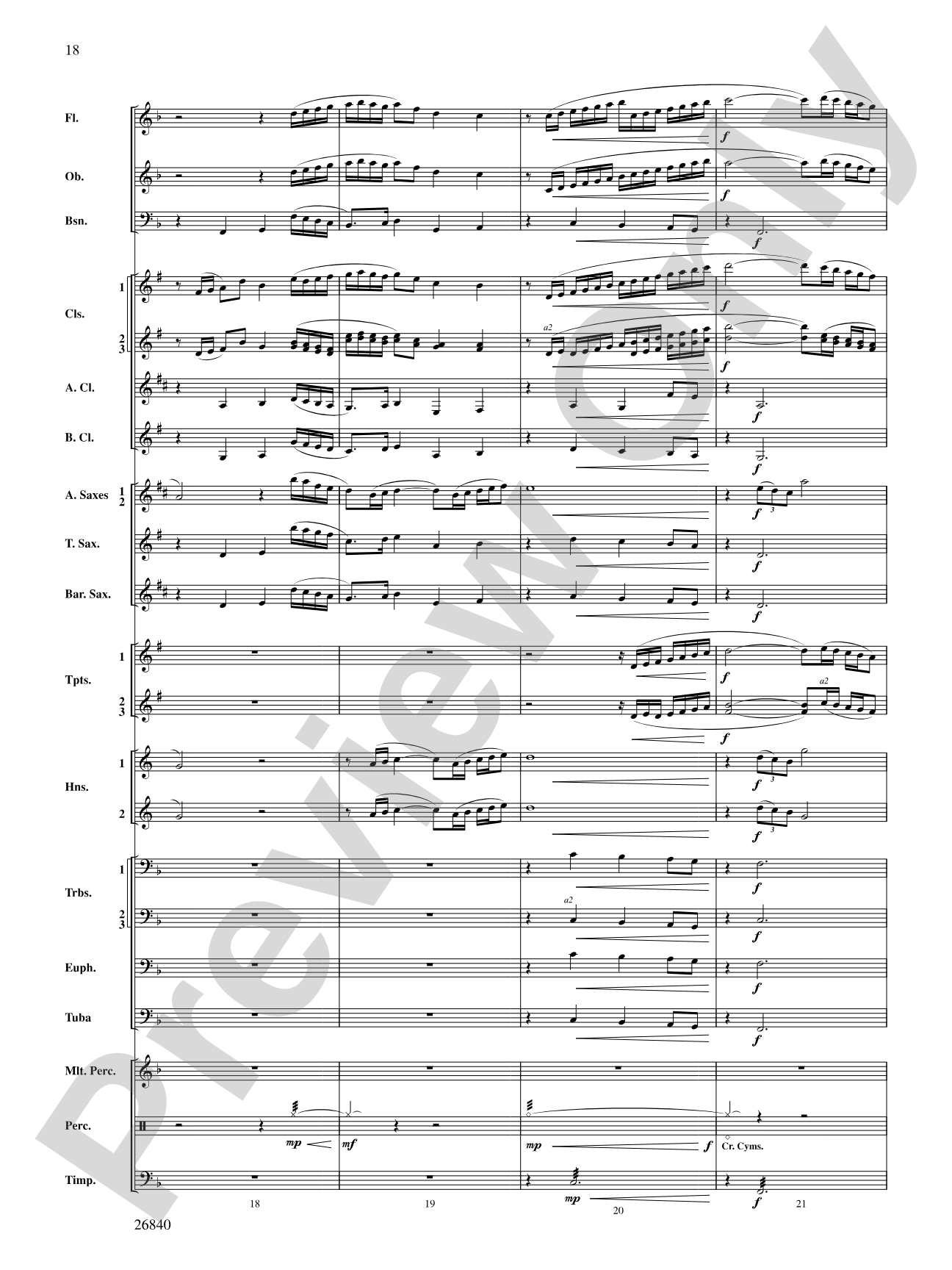 Tintagel Suite: Concert Band Conductor Score & Parts