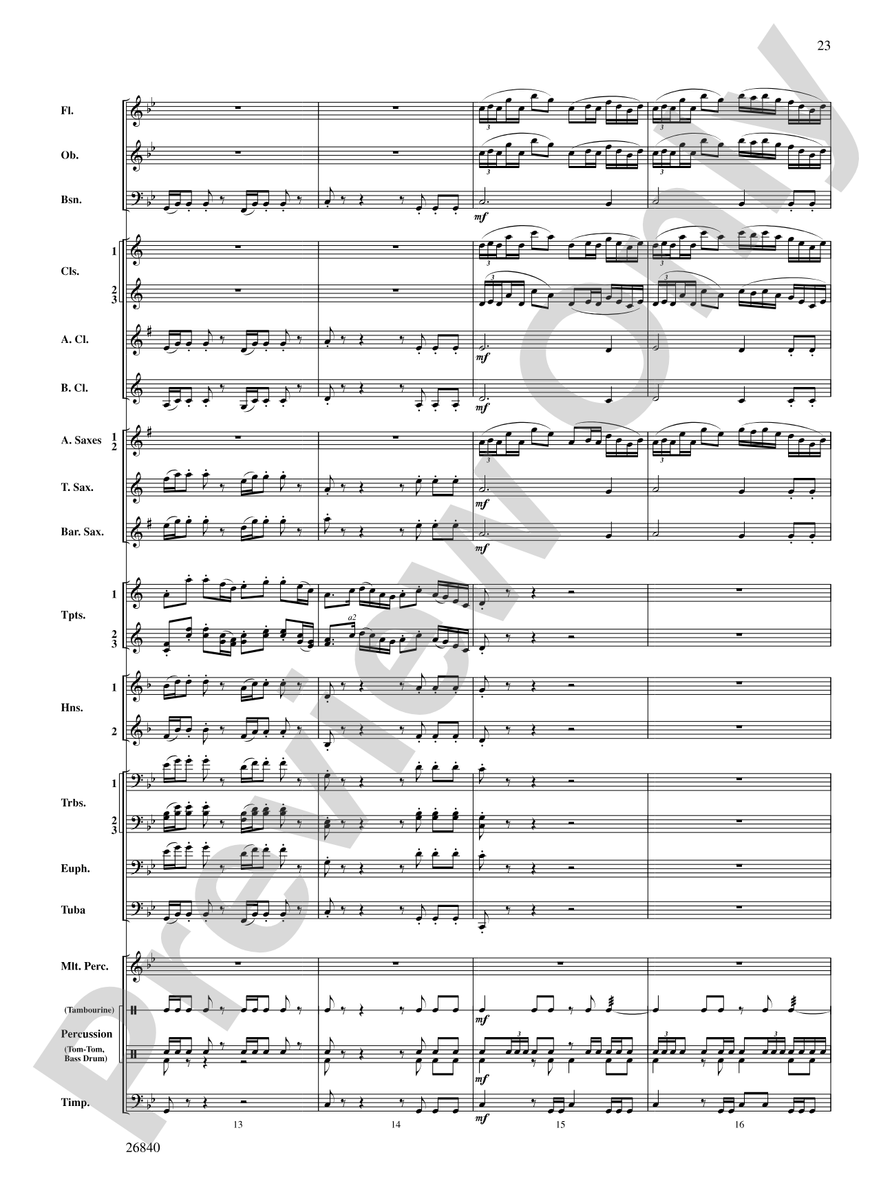 Tintagel Suite: Concert Band Conductor Score & Parts