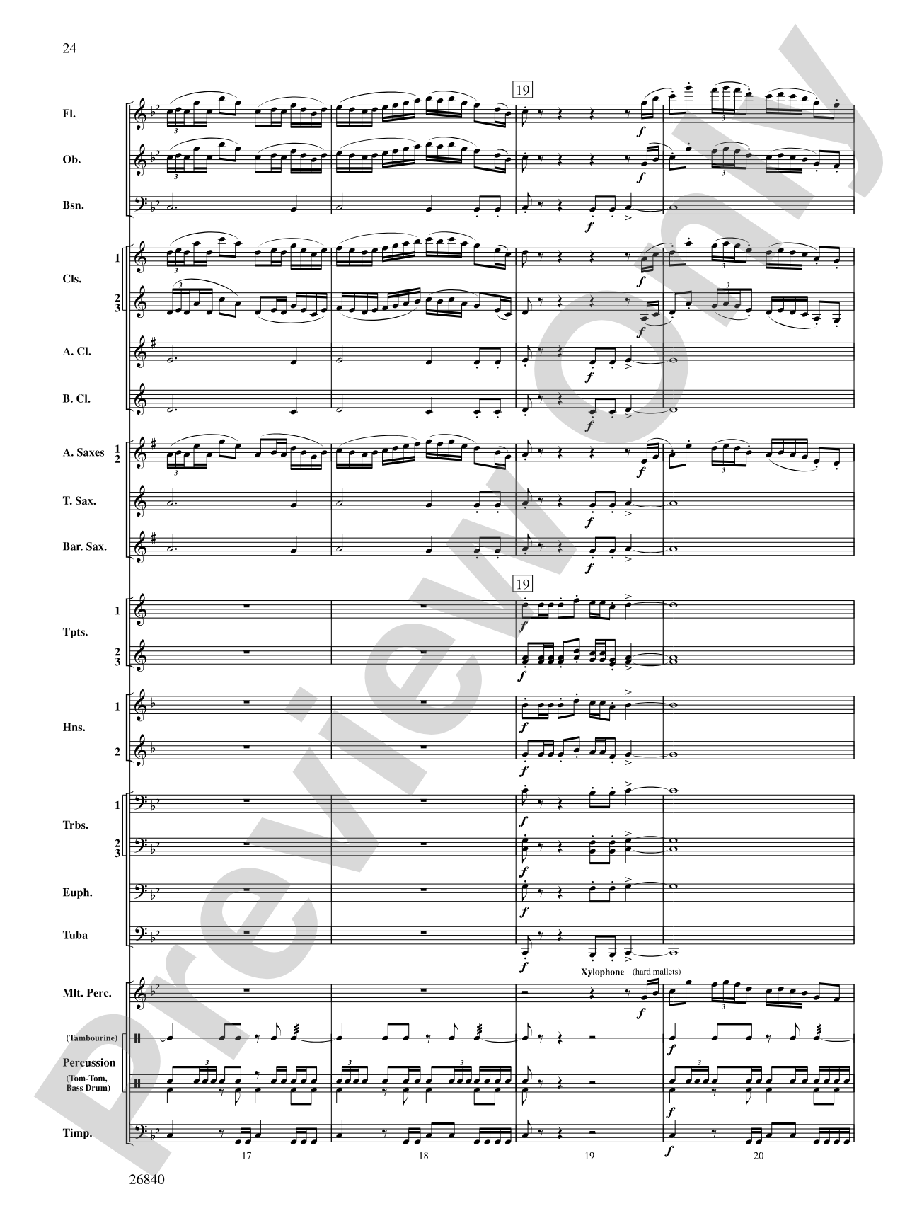 Tintagel Suite: Concert Band Conductor Score & Parts