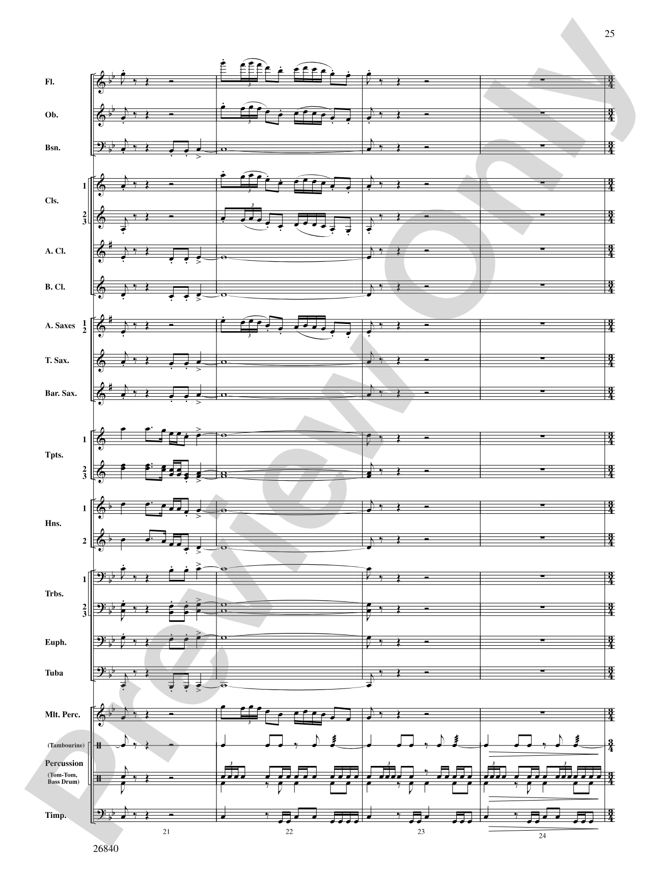 Tintagel Suite: Concert Band Conductor Score & Parts