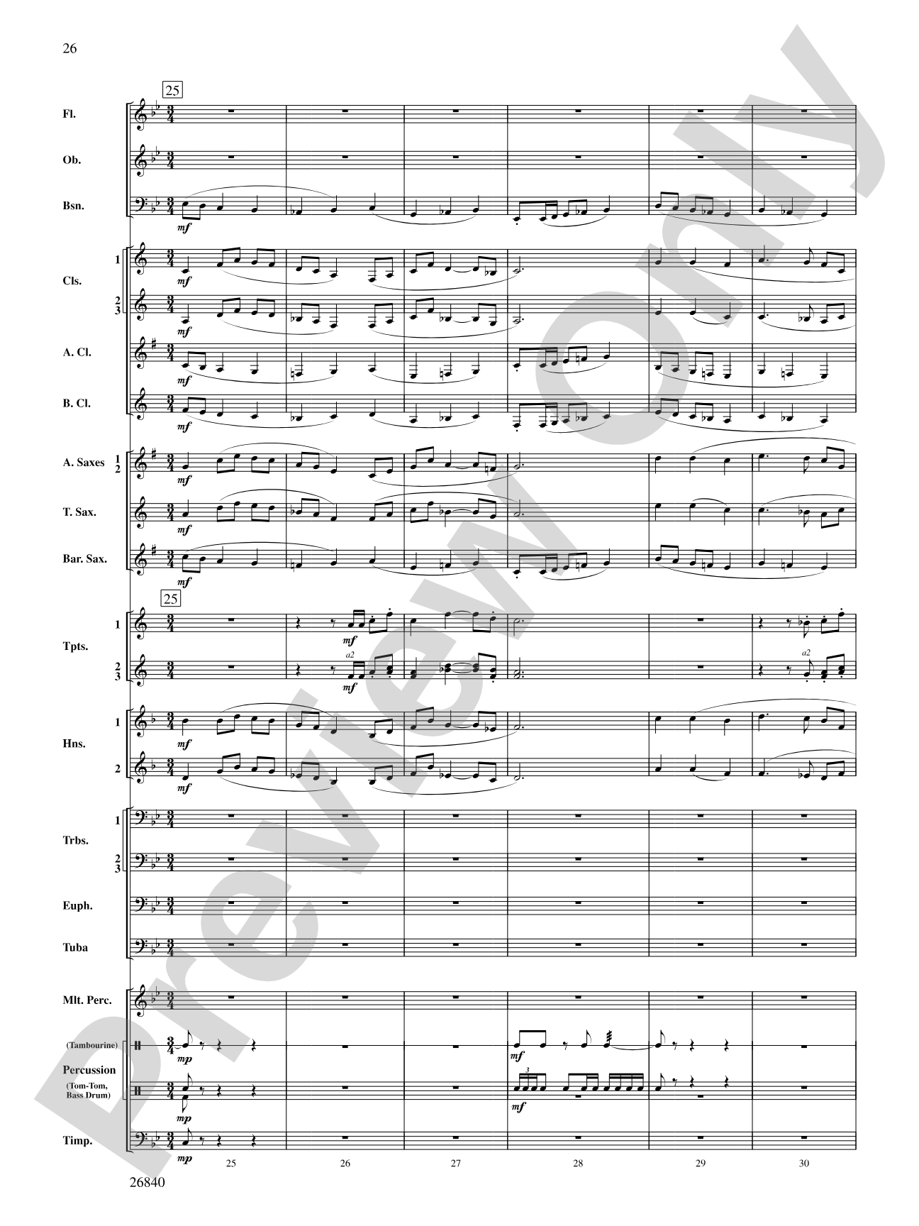 Tintagel Suite: Concert Band Conductor Score & Parts