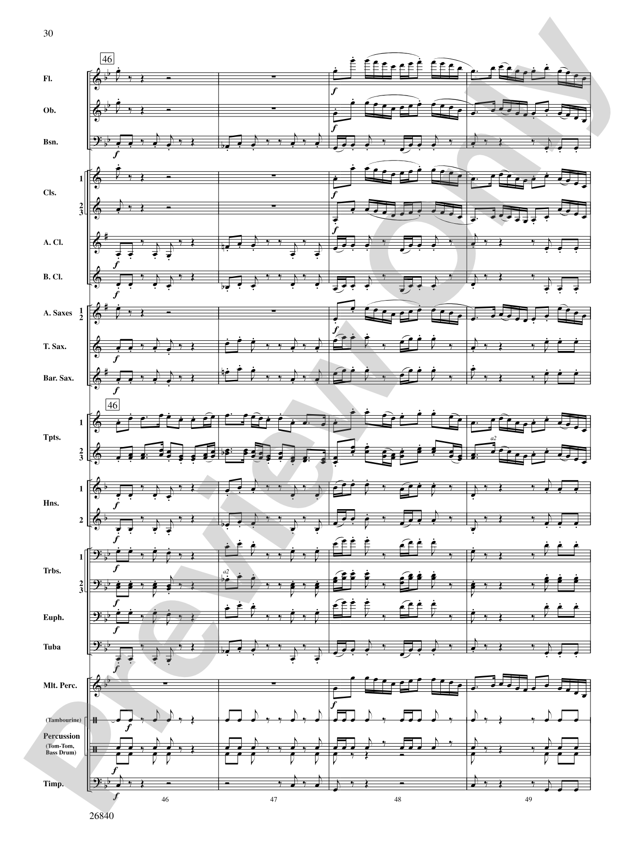Tintagel Suite: Concert Band Conductor Score & Parts