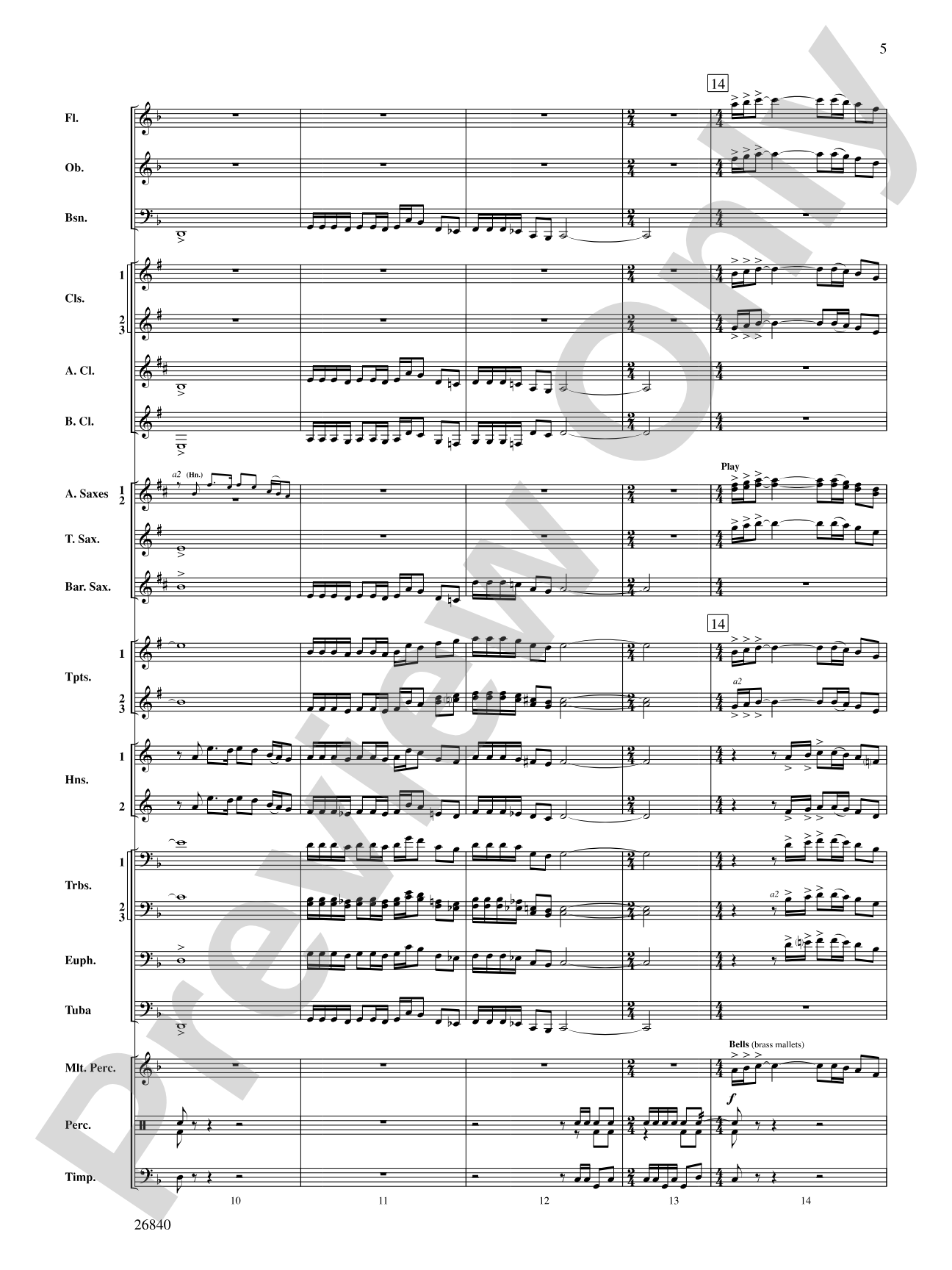 Tintagel Suite: Concert Band Conductor Score & Parts