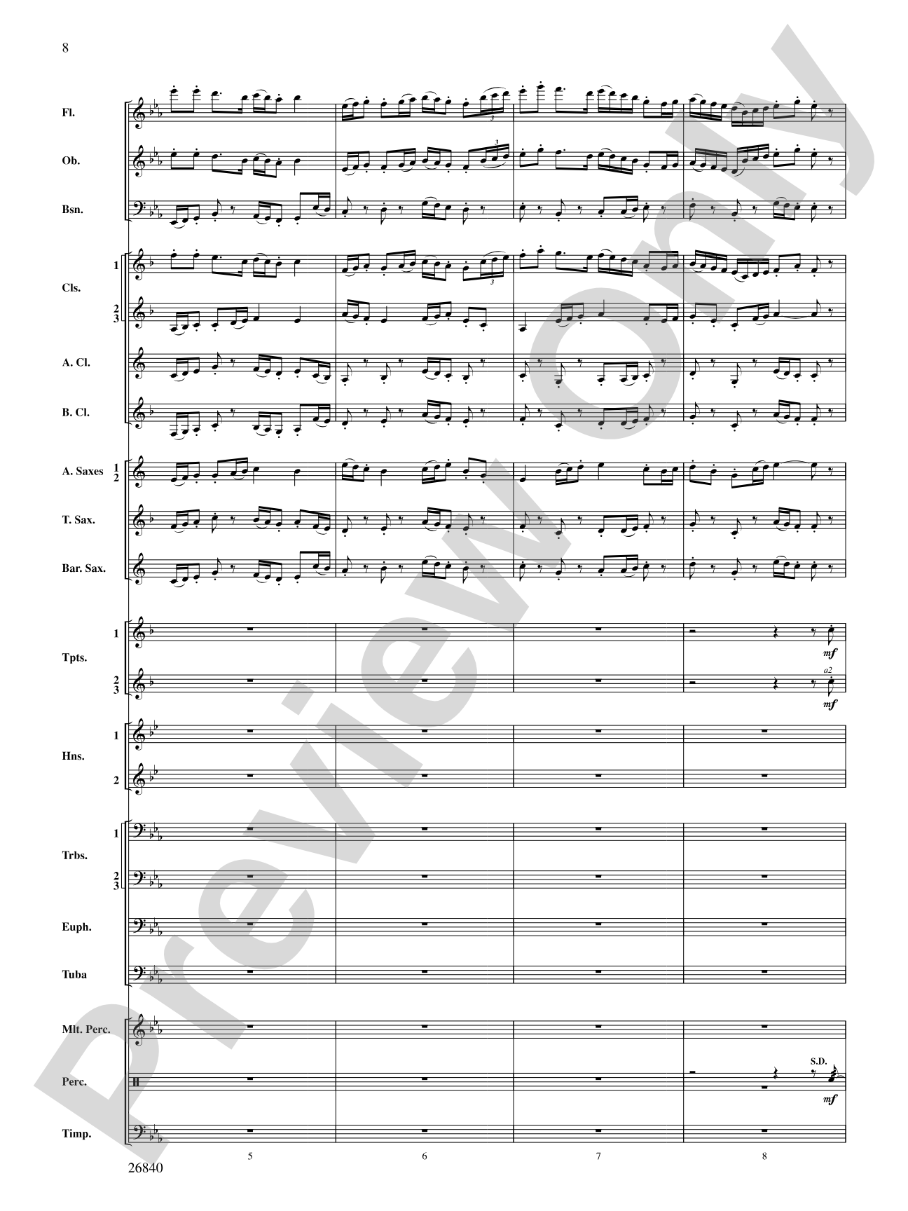 Tintagel Suite: Concert Band Conductor Score & Parts