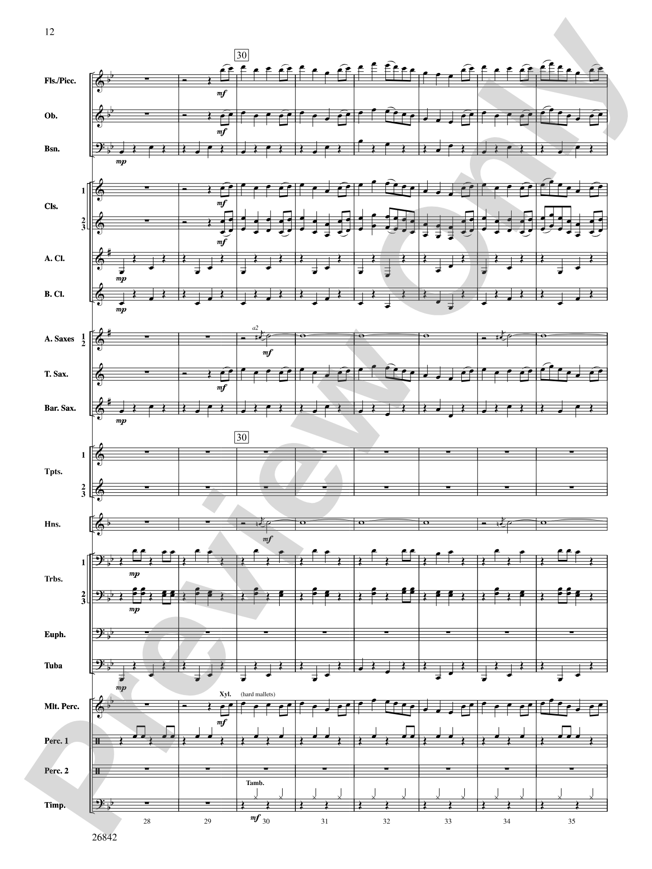 Songs of Old Kentucky: Concert Band Conductor Score & Parts