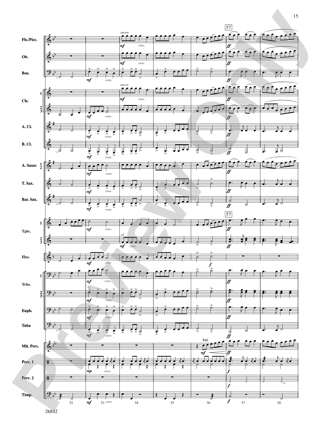 Songs of Old Kentucky: Concert Band Conductor Score & Parts