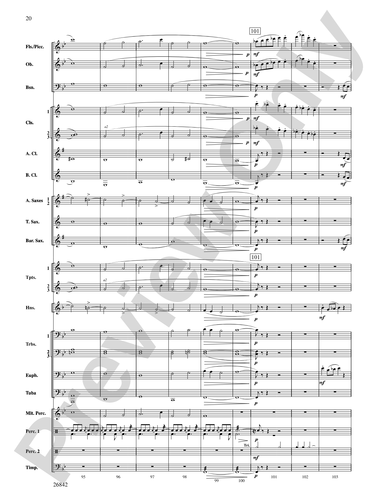 Songs of Old Kentucky: Concert Band Conductor Score & Parts