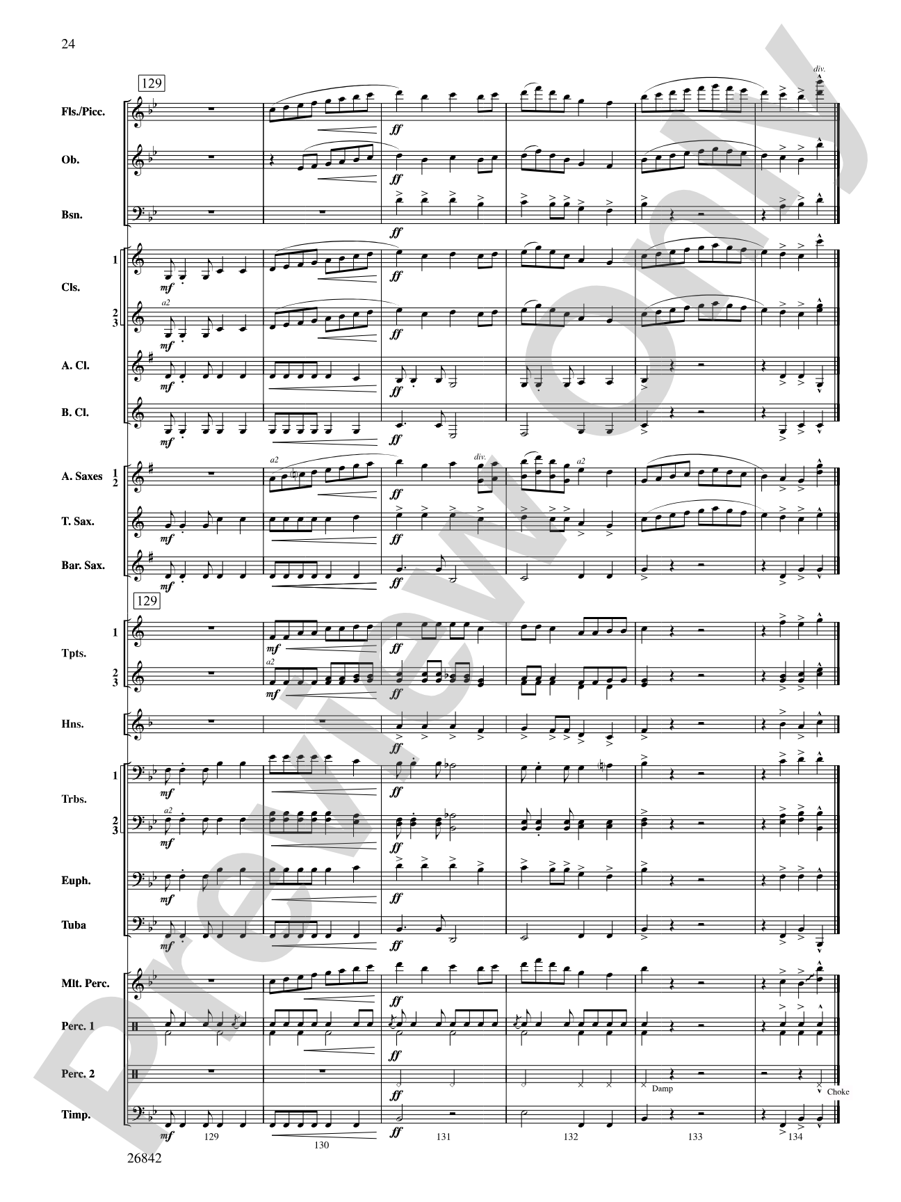 Songs of Old Kentucky: Concert Band Conductor Score & Parts