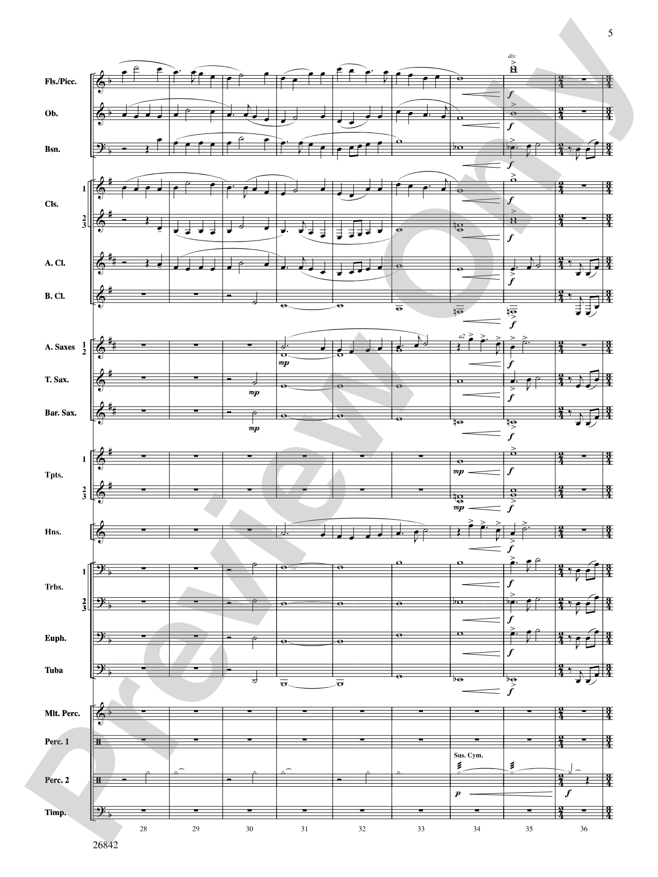 Songs of Old Kentucky: Concert Band Conductor Score & Parts
