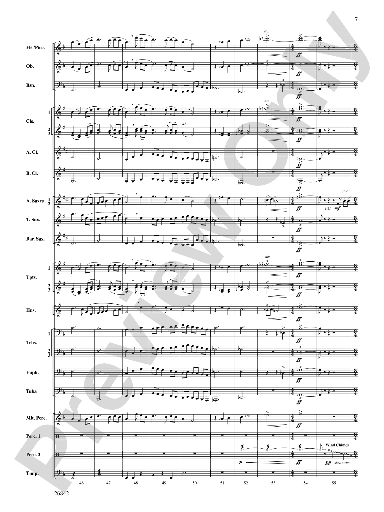 Songs of Old Kentucky: Concert Band Conductor Score & Parts
