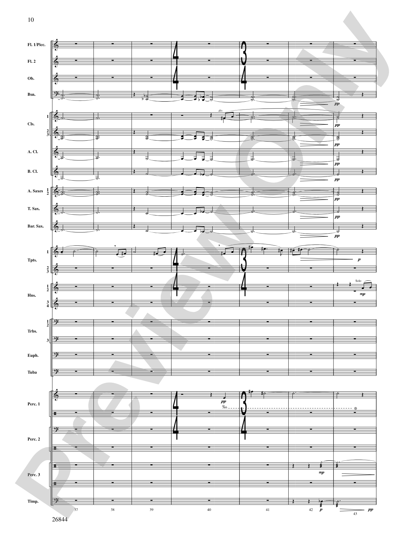 Foundation: Concert Band Conductor Score & Parts