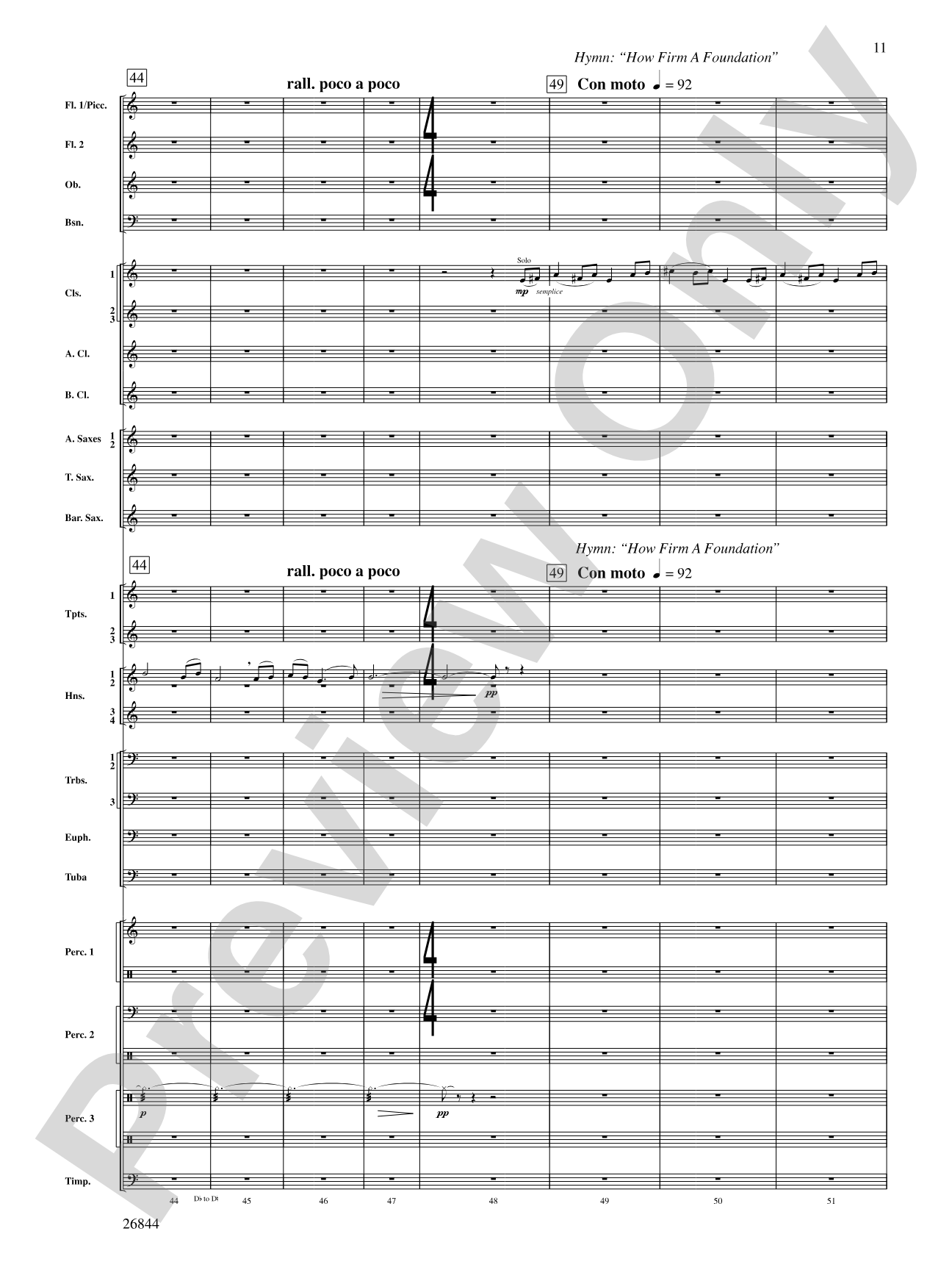 Foundation: Concert Band Conductor Score & Parts