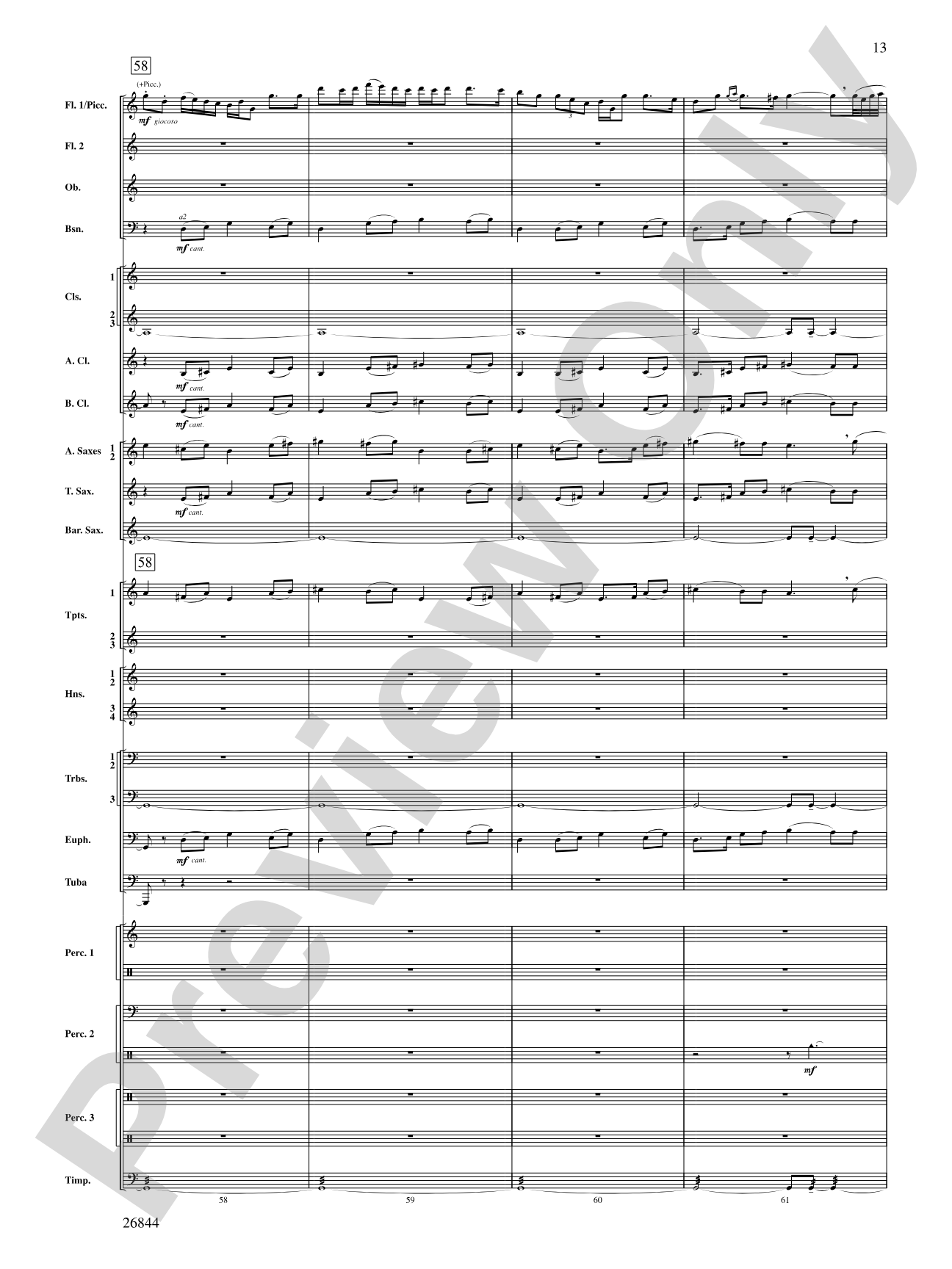 Foundation: Concert Band Conductor Score & Parts
