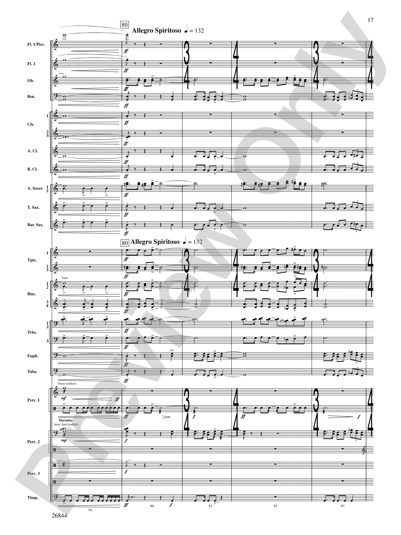 Foundation: Concert Band Conductor Score & Parts