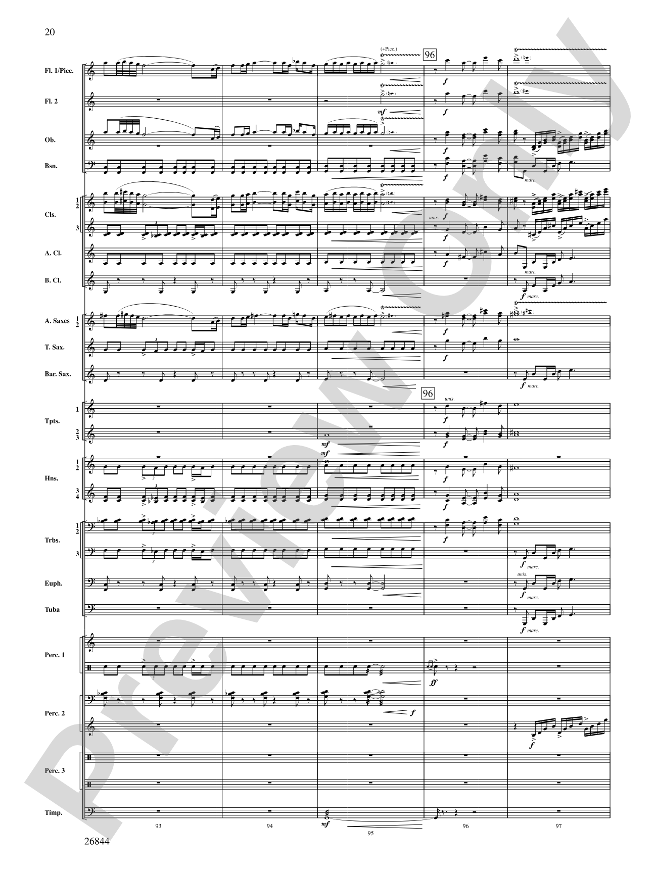 Foundation: Concert Band Conductor Score & Parts