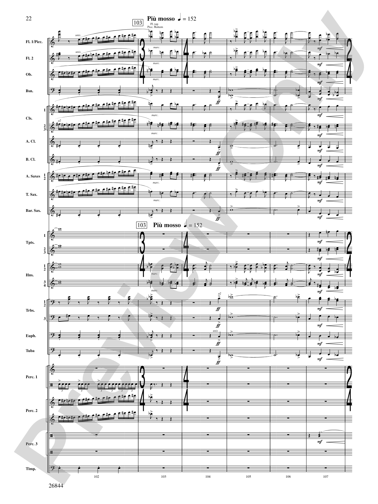 Foundation: Concert Band Conductor Score & Parts