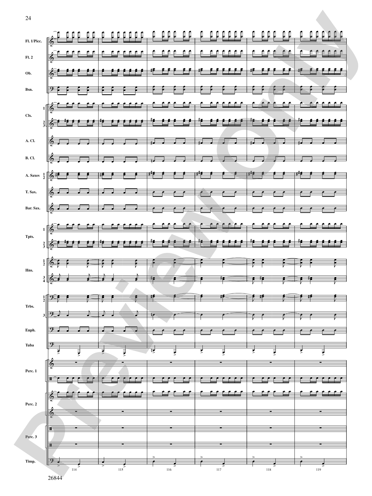 Foundation: Concert Band Conductor Score & Parts