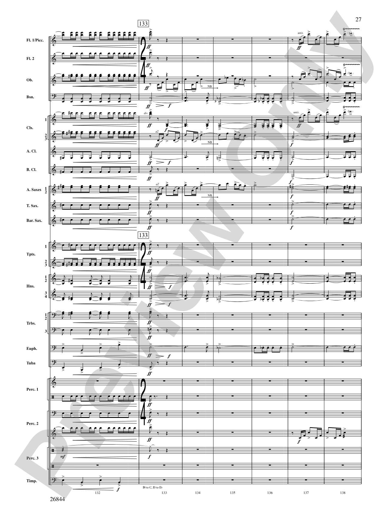 Foundation: Concert Band Conductor Score & Parts