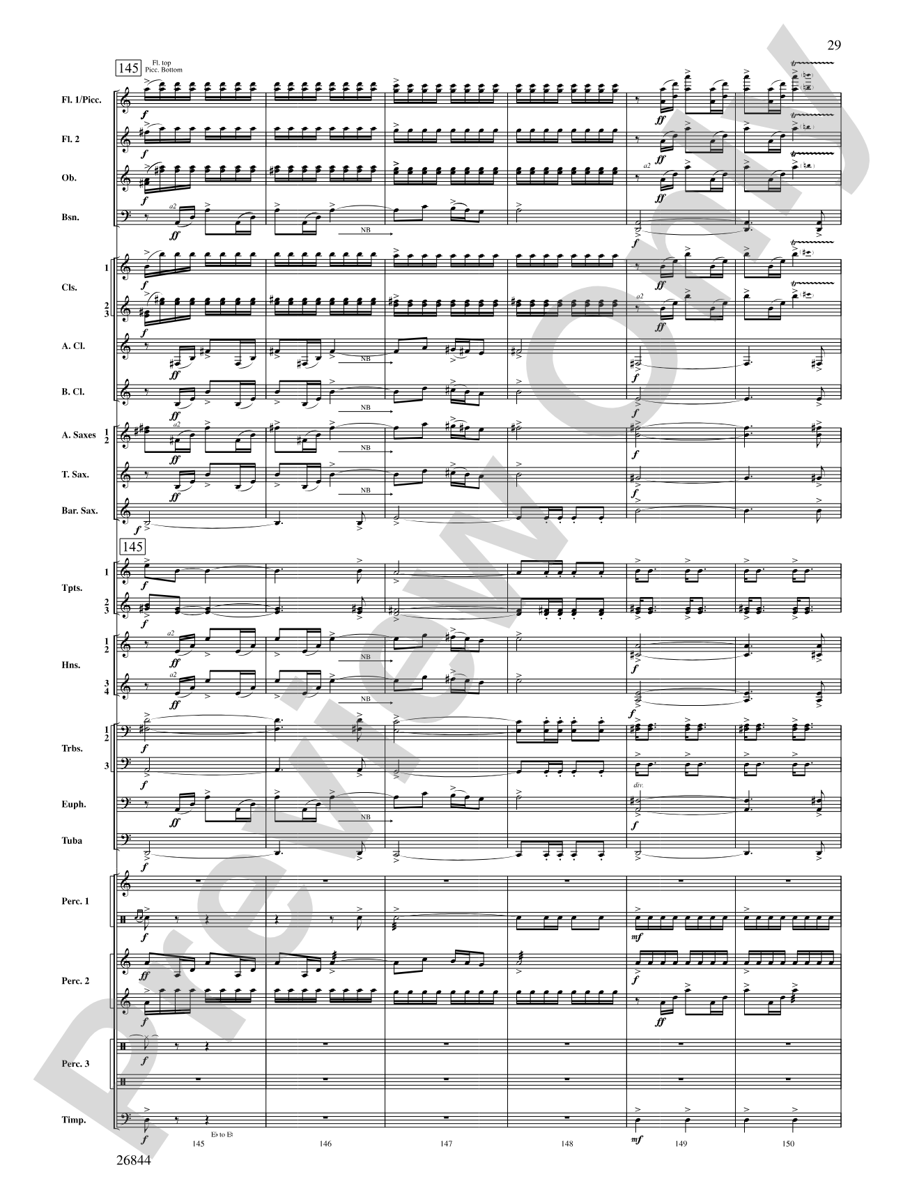 Foundation: Concert Band Conductor Score & Parts