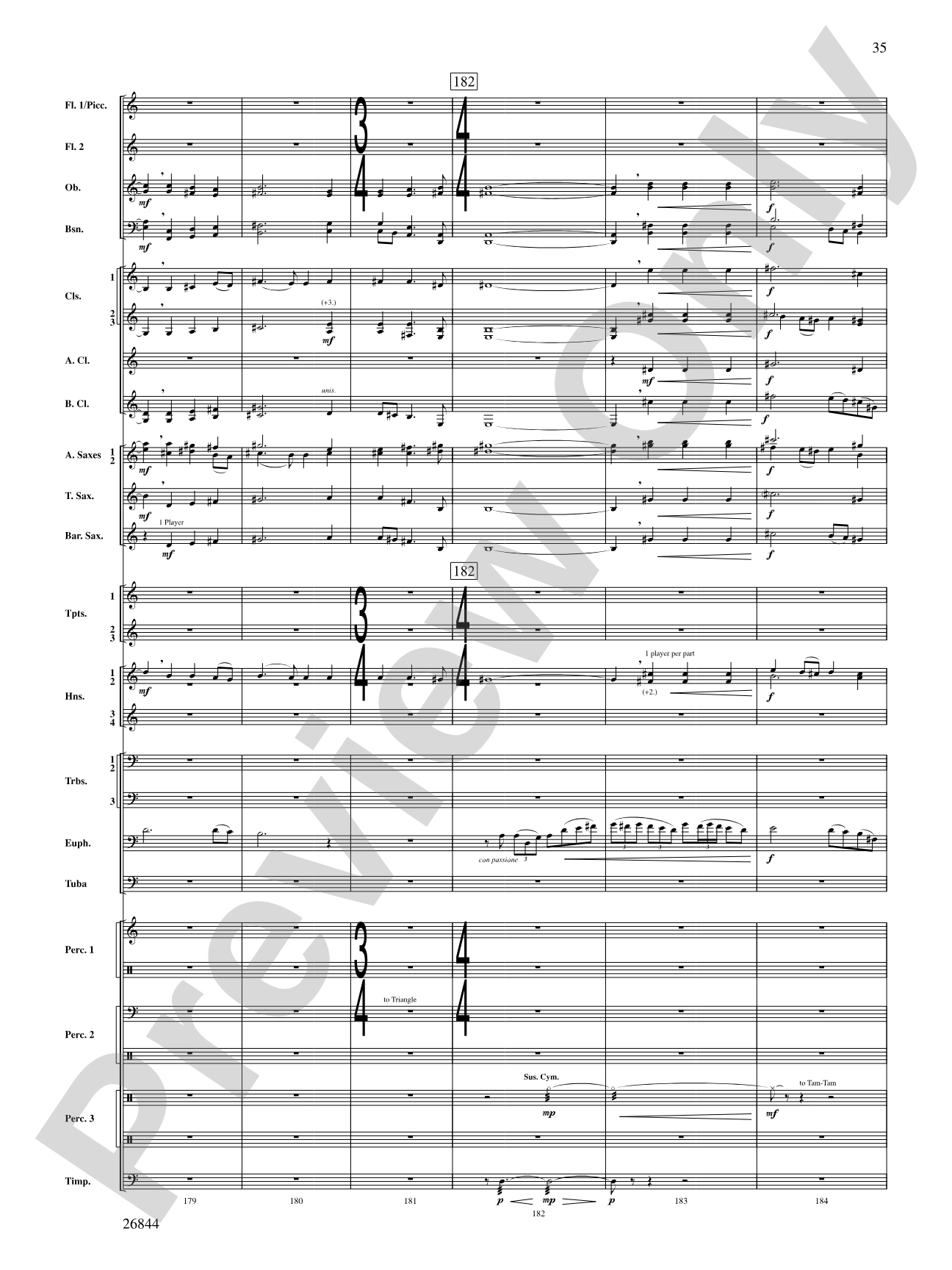 Foundation: Concert Band Conductor Score & Parts