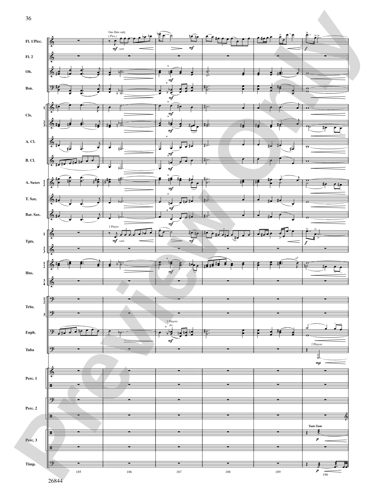 Foundation: Concert Band Conductor Score & Parts
